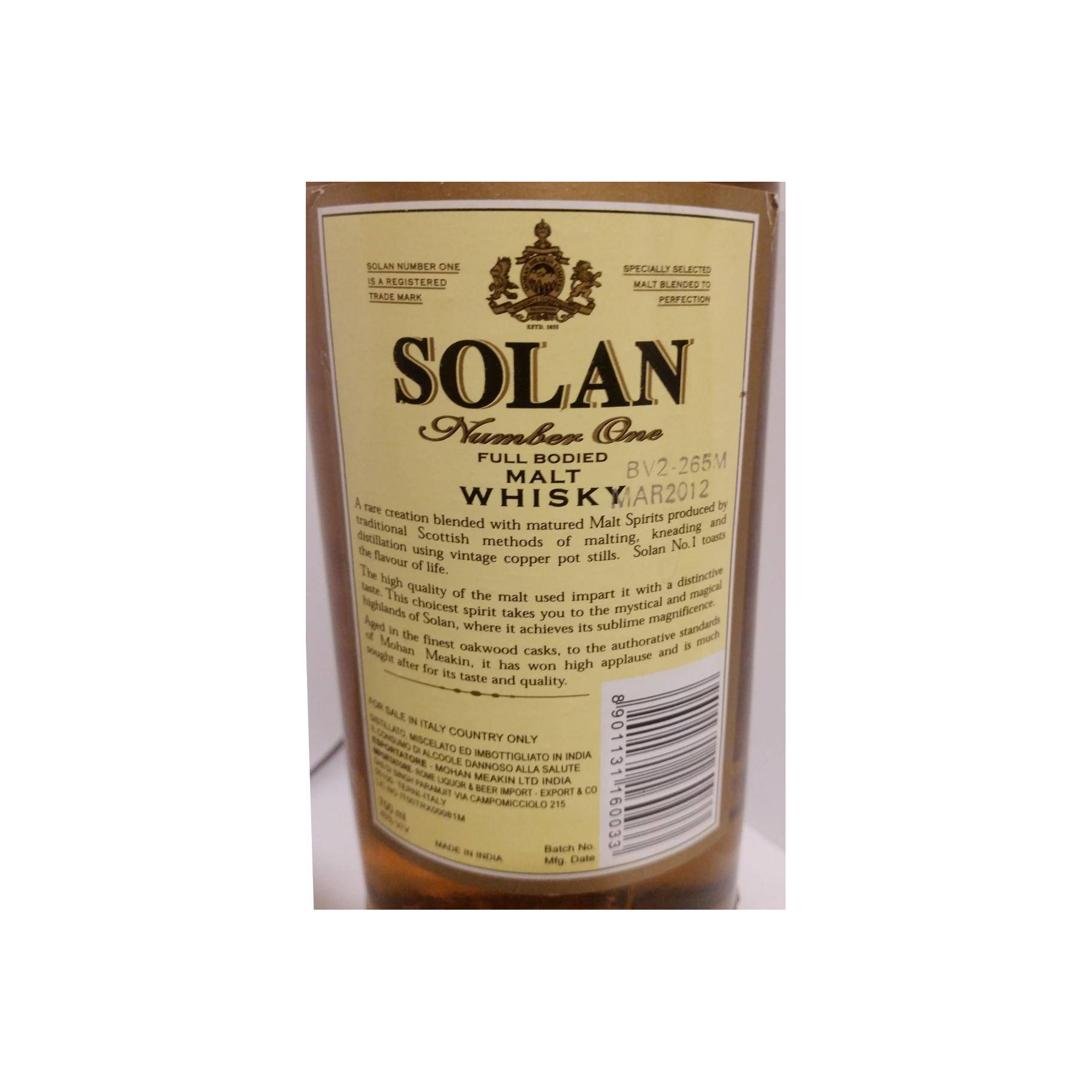 Solan Number One 2