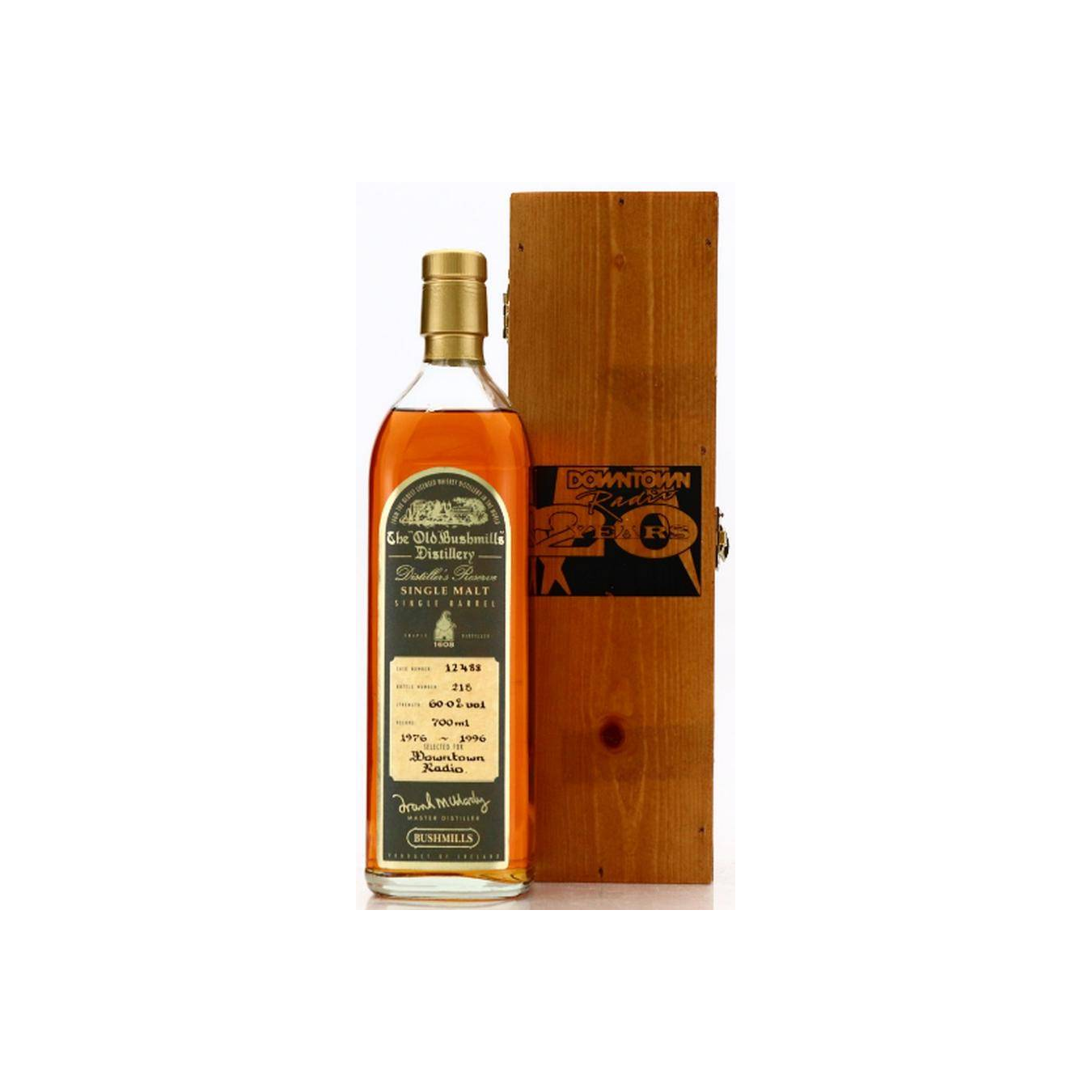Bushmills Single Cask 1976 20 Years Single Malt Whisky