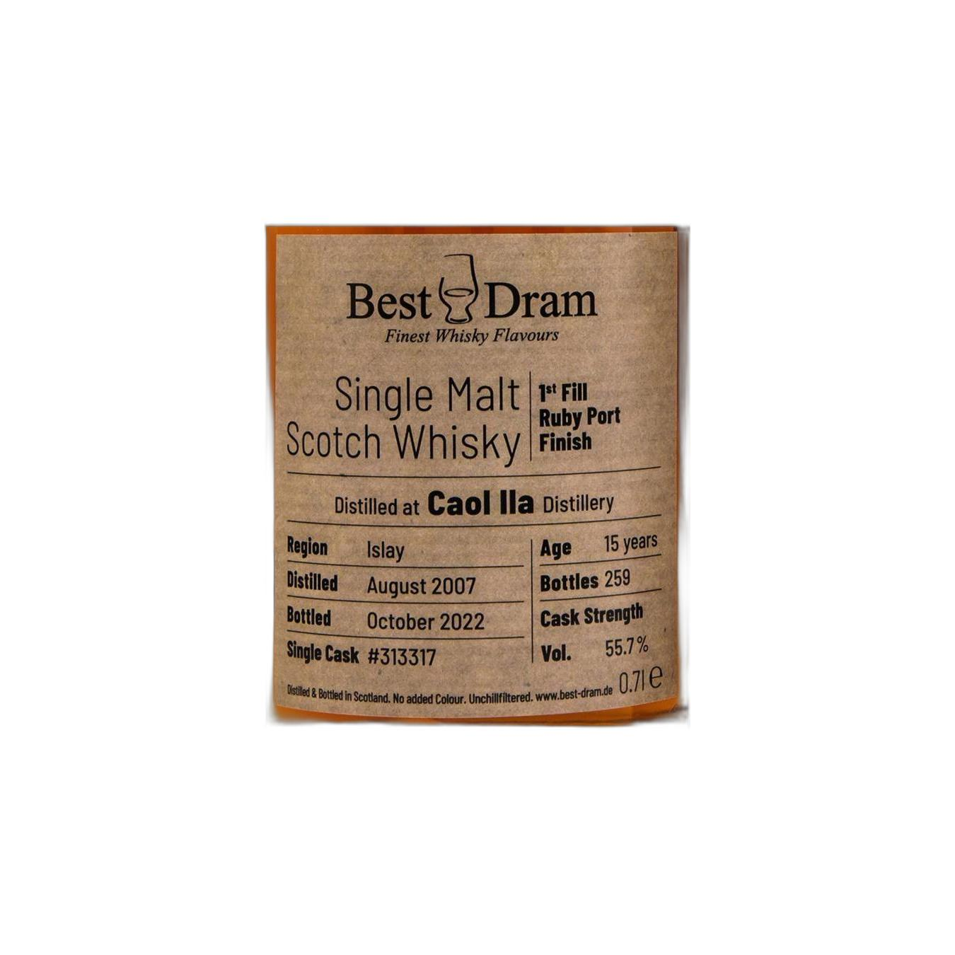 Caol Ila 2007 15 Years Single Malt Whisky 2