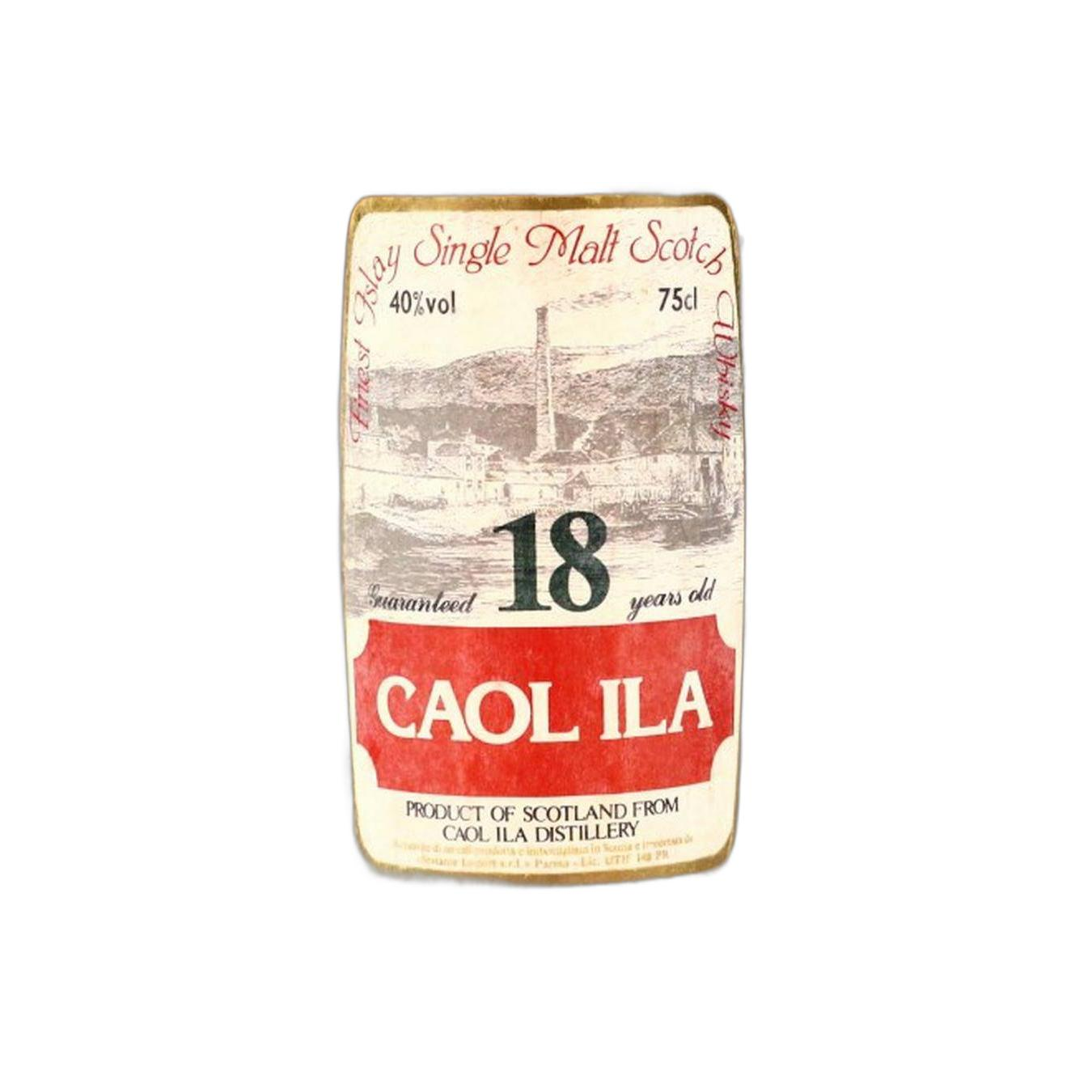 Caol Ila 18 Years Single Malt Whisky