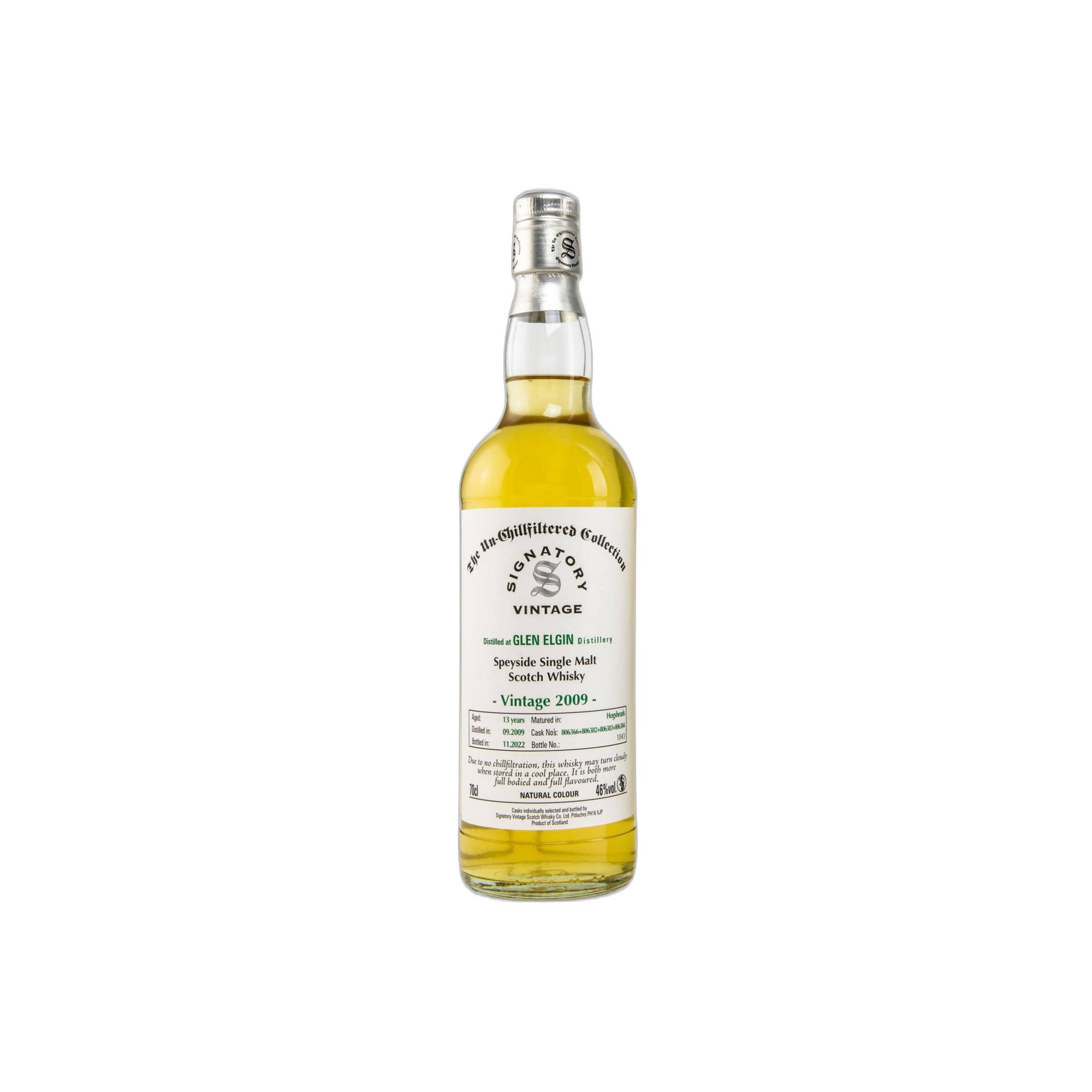 Glen Elgin The Un-Chillfiltered Collection 2009 13 Years Single Malt Whisky