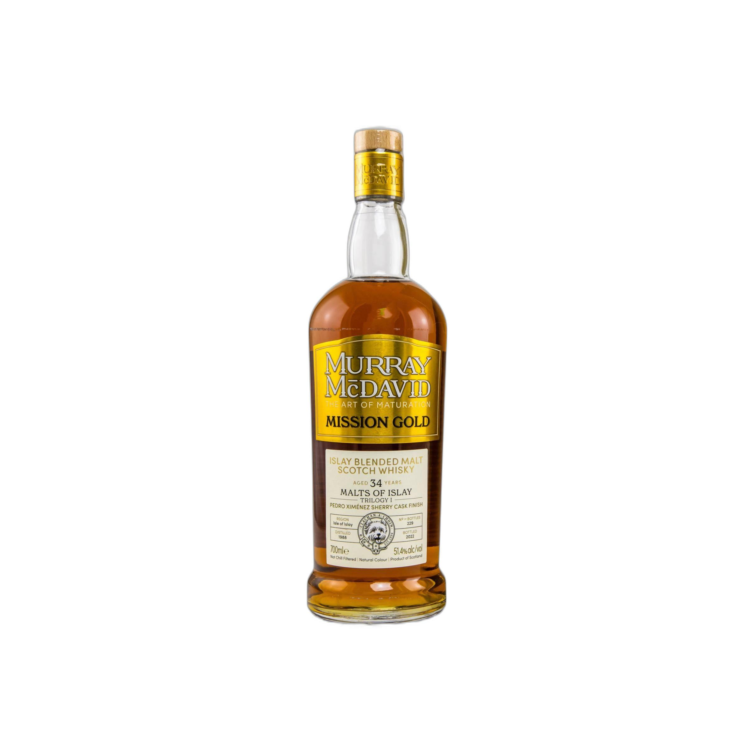 Murray McDavid 1988 34 Years Blended Malt Whisky