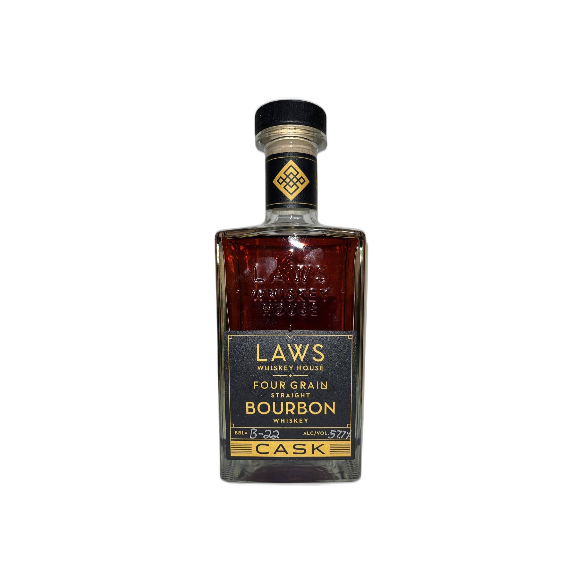 Laws Four Grain Straight Bourbon