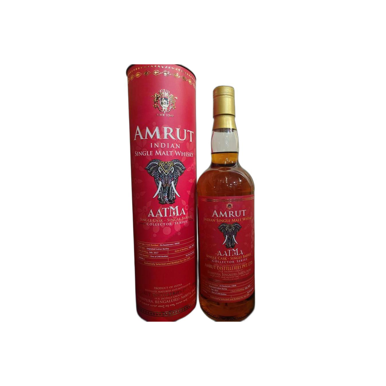 Amrut 2017 5 Years Single Malt Whisky