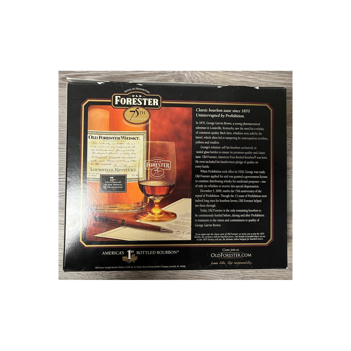 Old Forester Bourbon Whisky 3