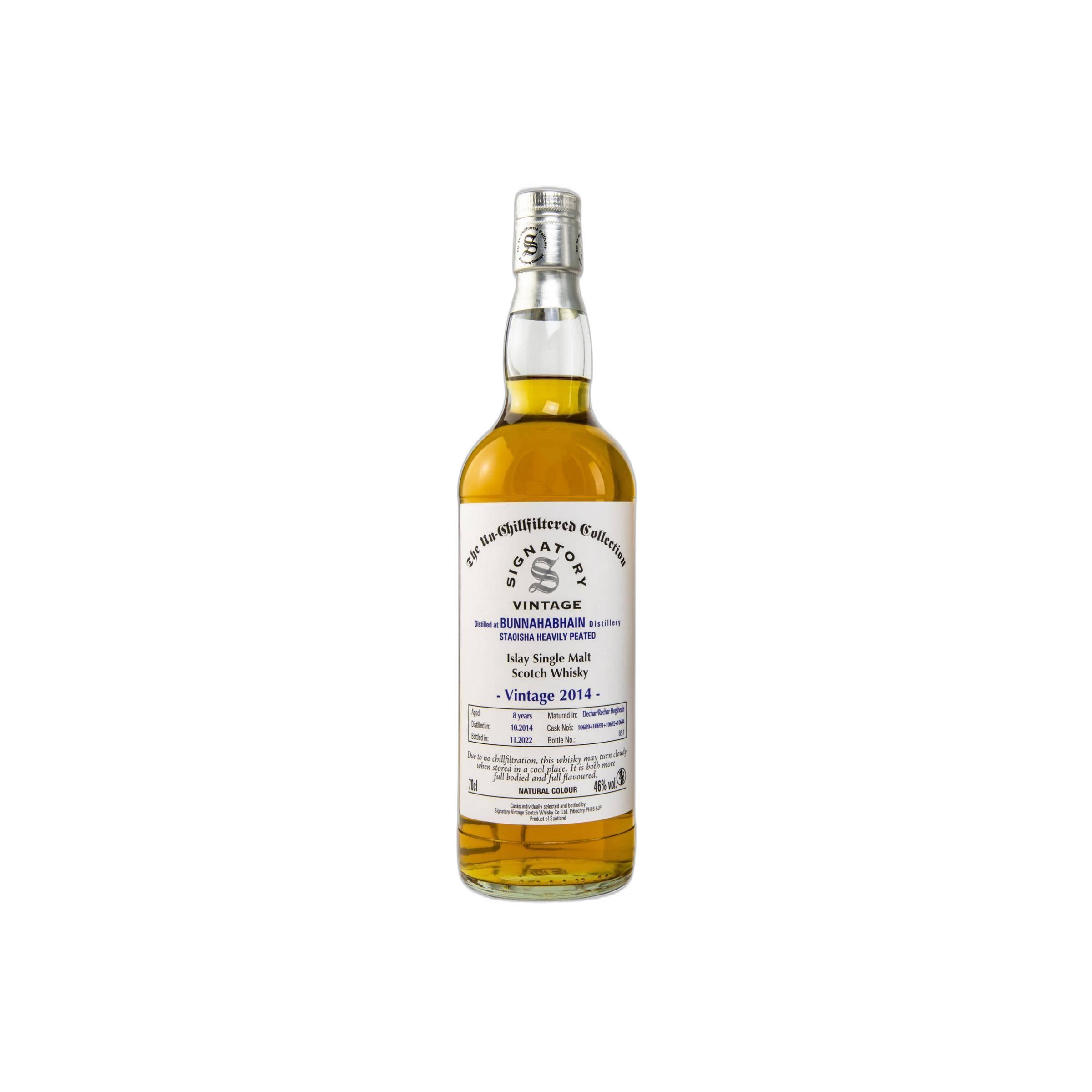 Bunnahabhain The Un-Chillfiltered Collection 2014 8 Years Single Malt Whisky
