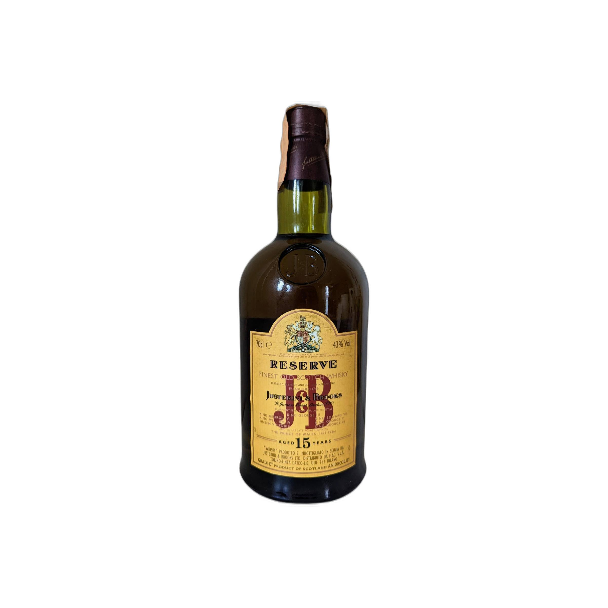 J&B 15-year-old