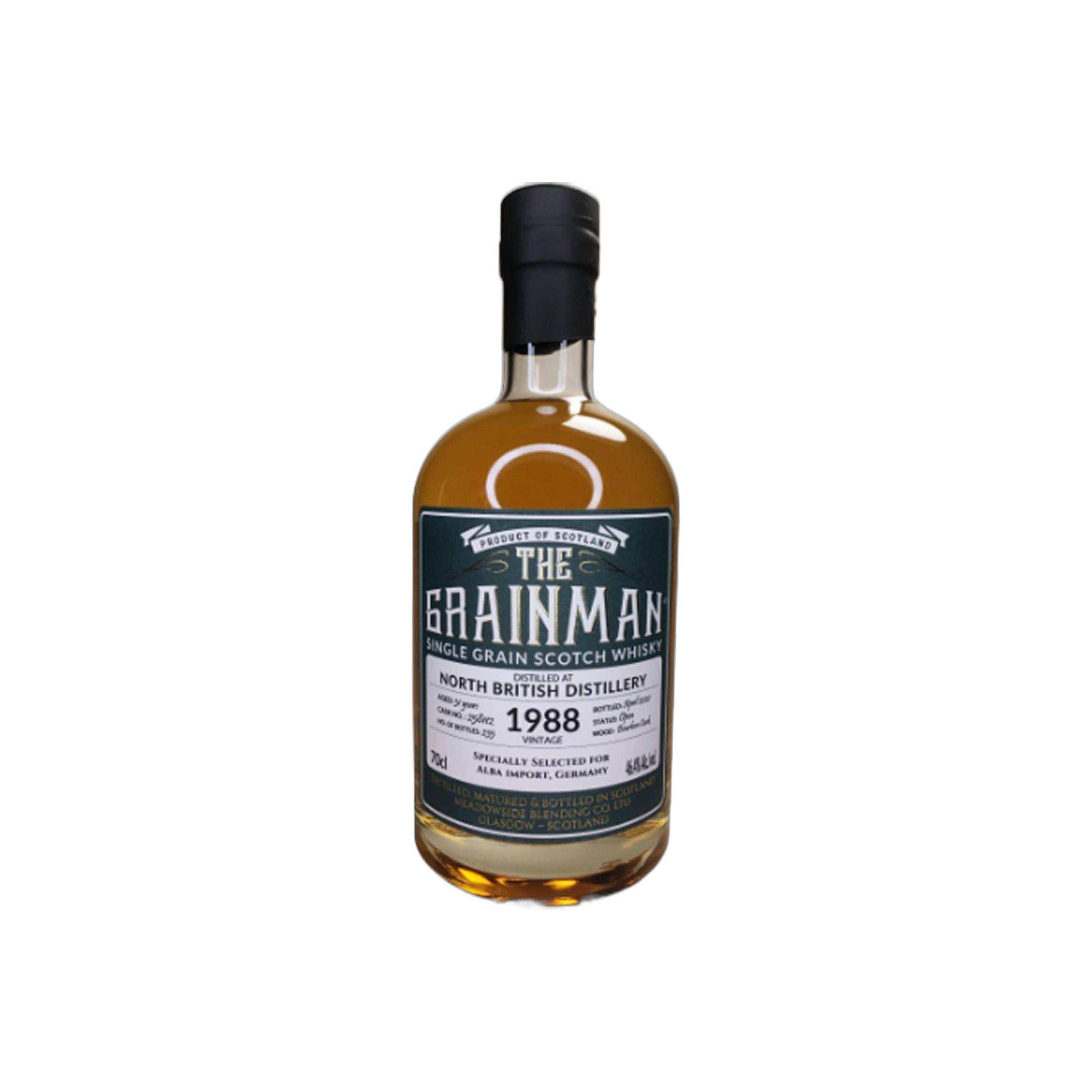 North British 1988 33 Years Single Grain Whisky