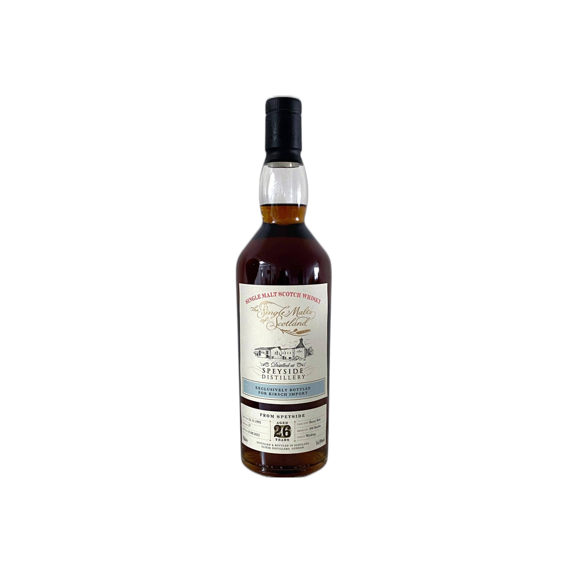 Spey The Single Malts of Scotland 1995 26 Years Single Malt Whisky