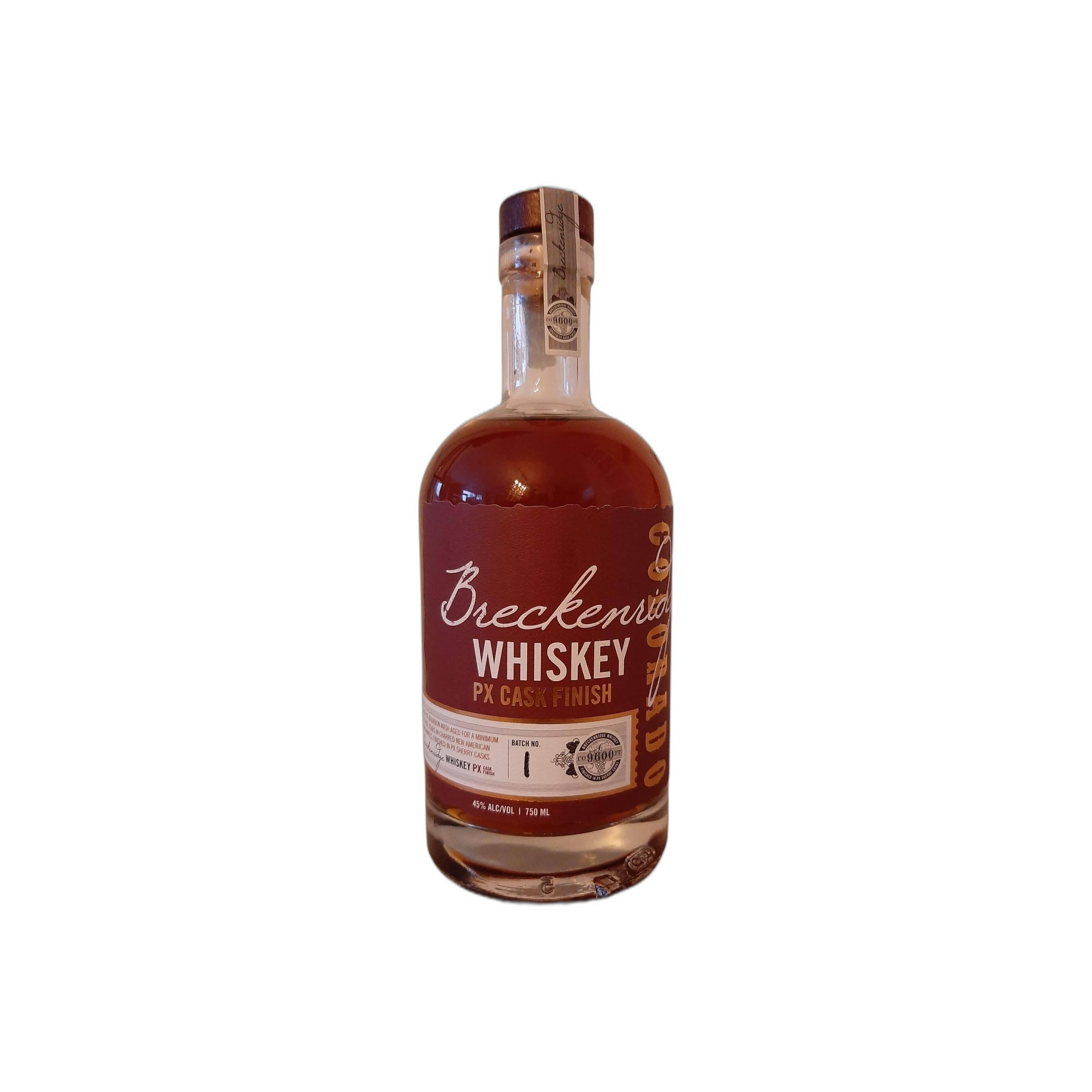Breckenridge Whiskey PX Cask Finish