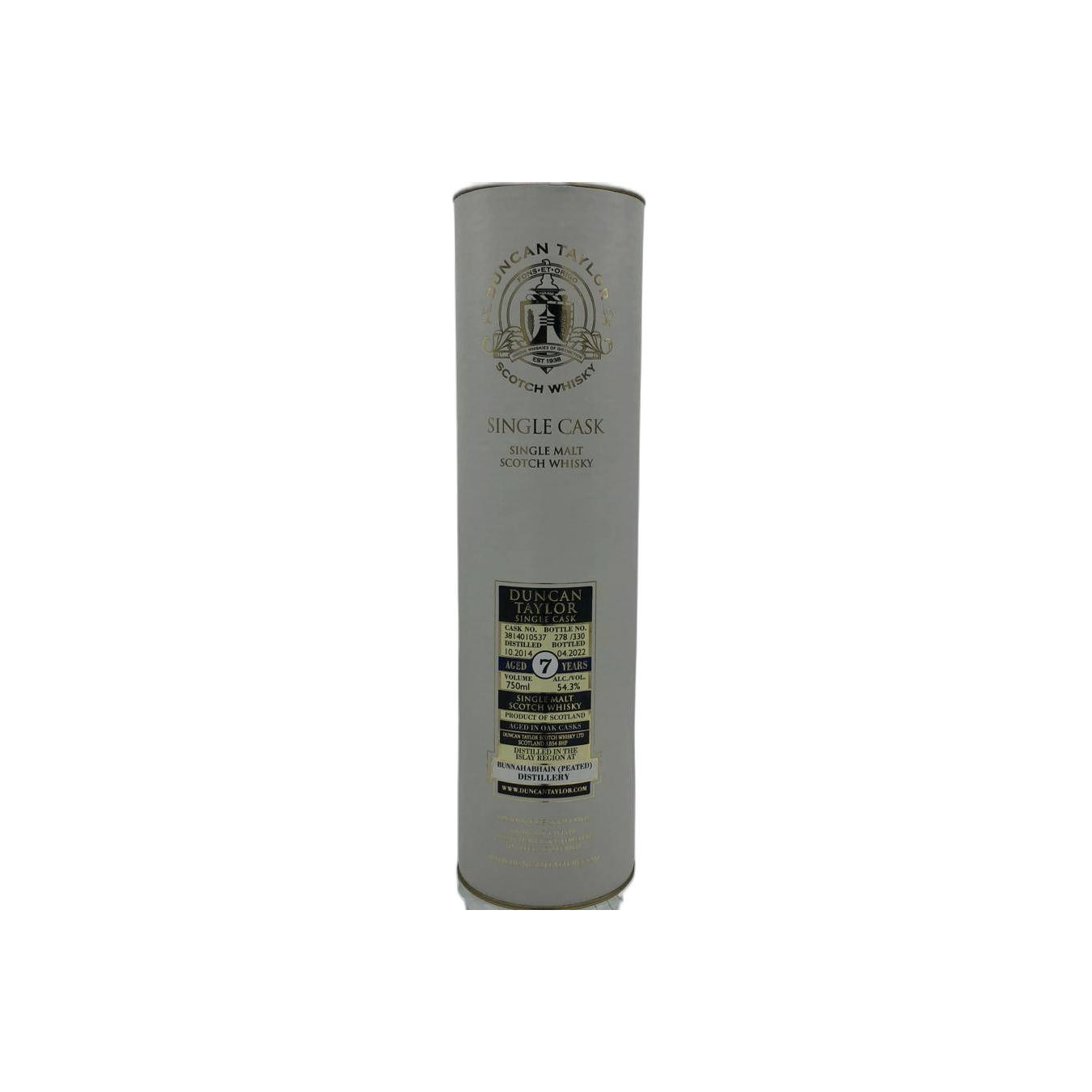 Bunnahabhain Single Cask 2014 7 Years Single Malt Whisky 3
