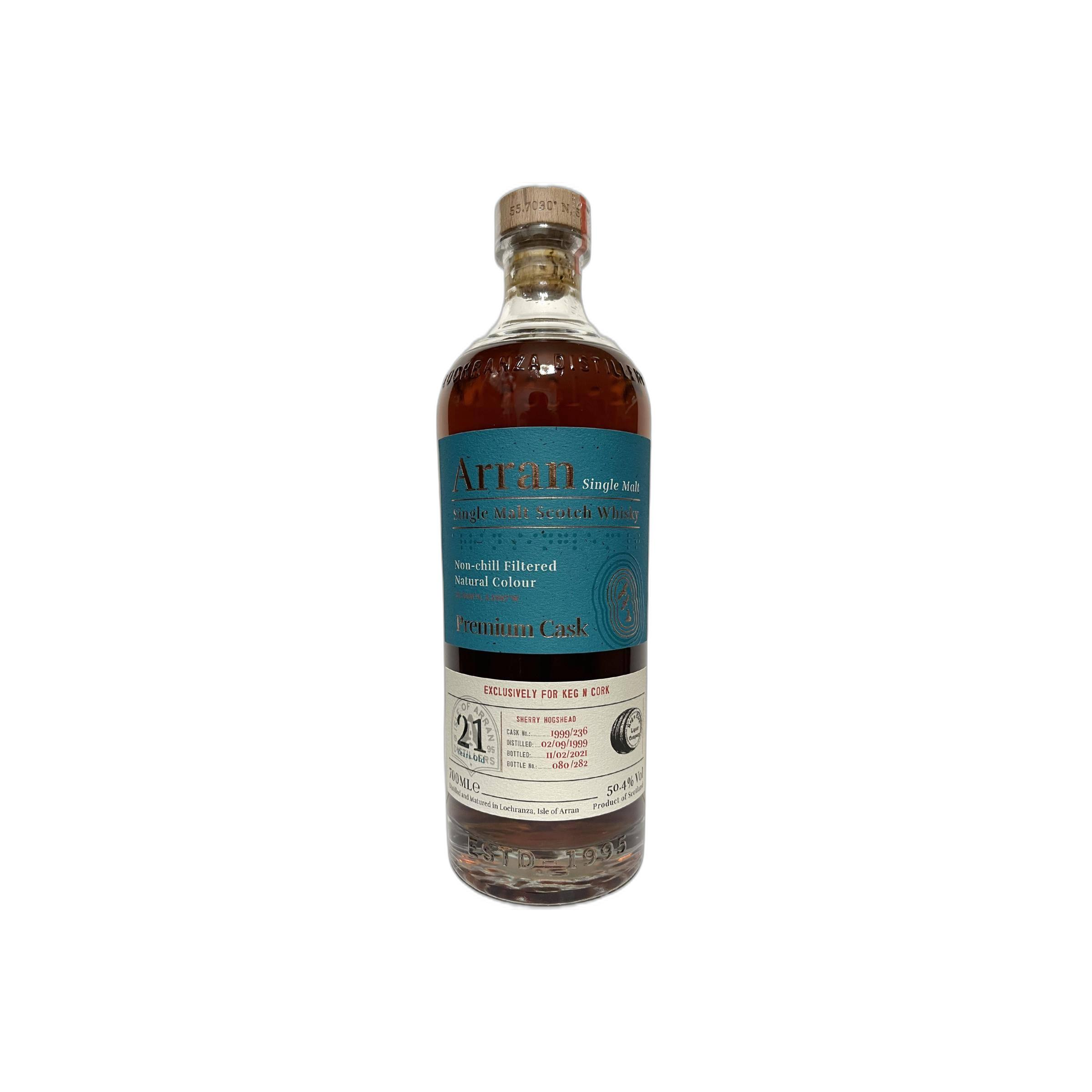 Arran 1999 21 Years Single Malt Whisky