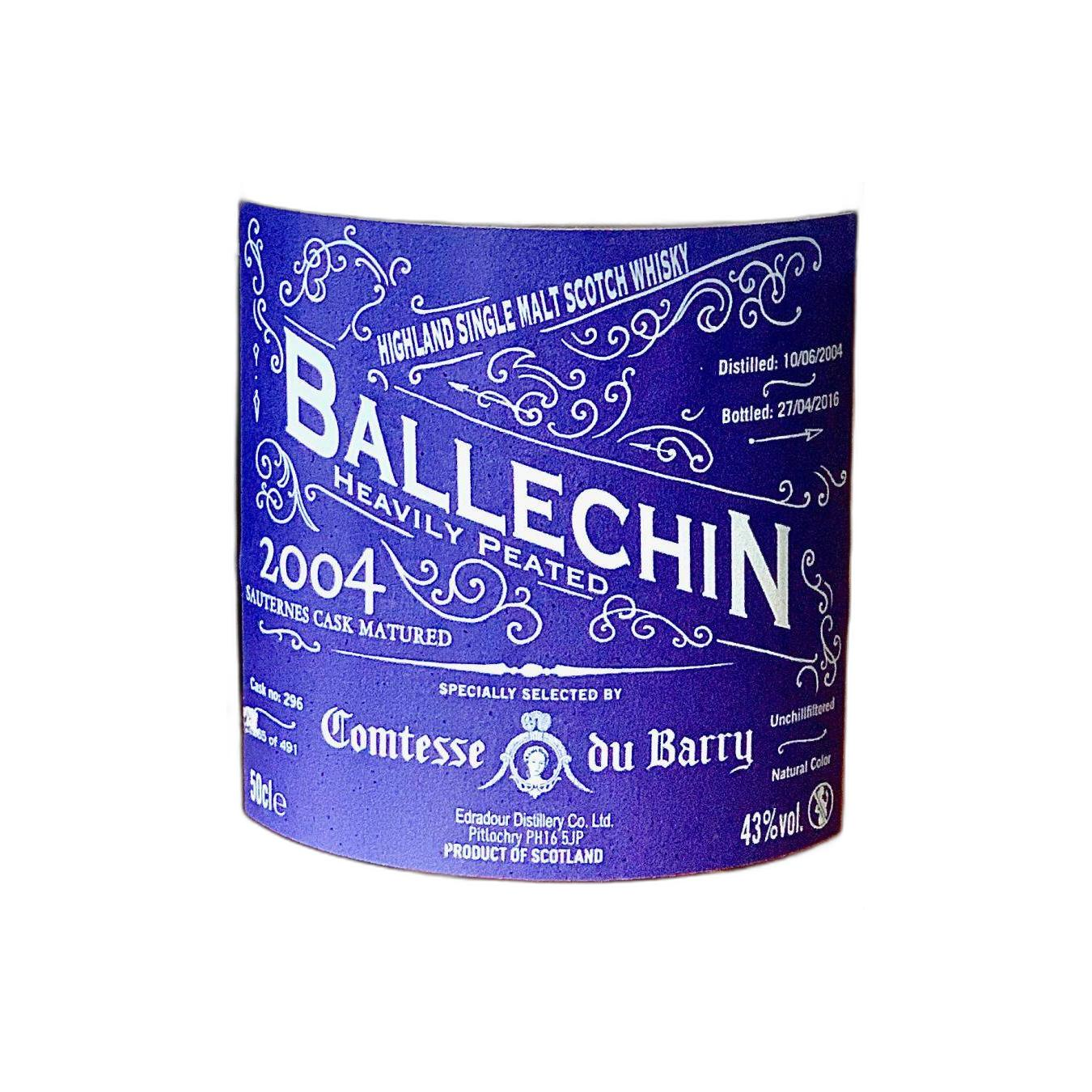 Ballechin 2004 11 Years Single Malt Whisky