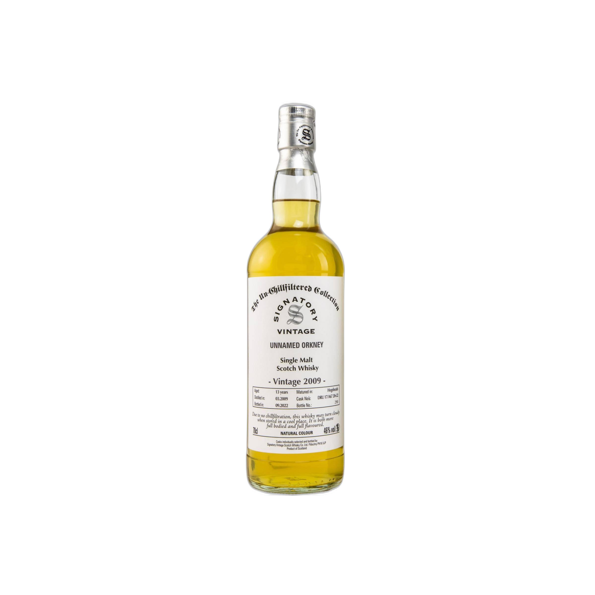 Signatory Vintage The Un-Chillfiltered Collection 2009 13 Years Single Malt Whisky