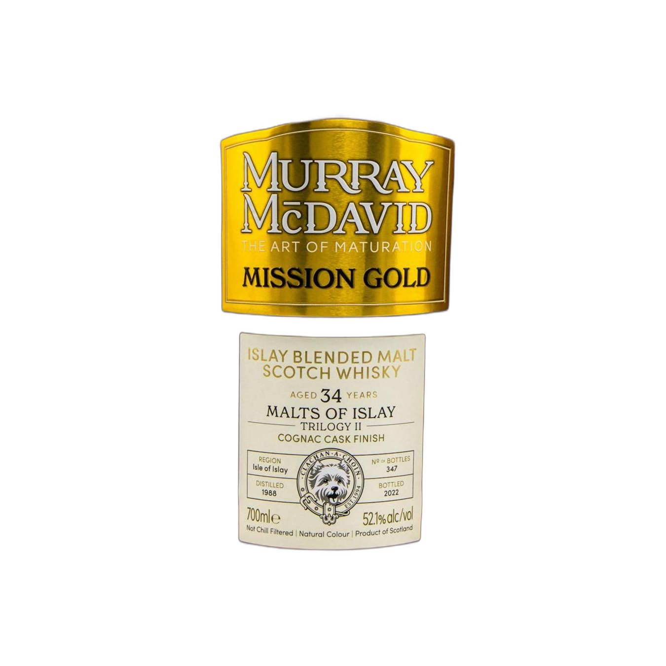 Murray McDavid 1988 34 Years Blended Malt Whisky 3