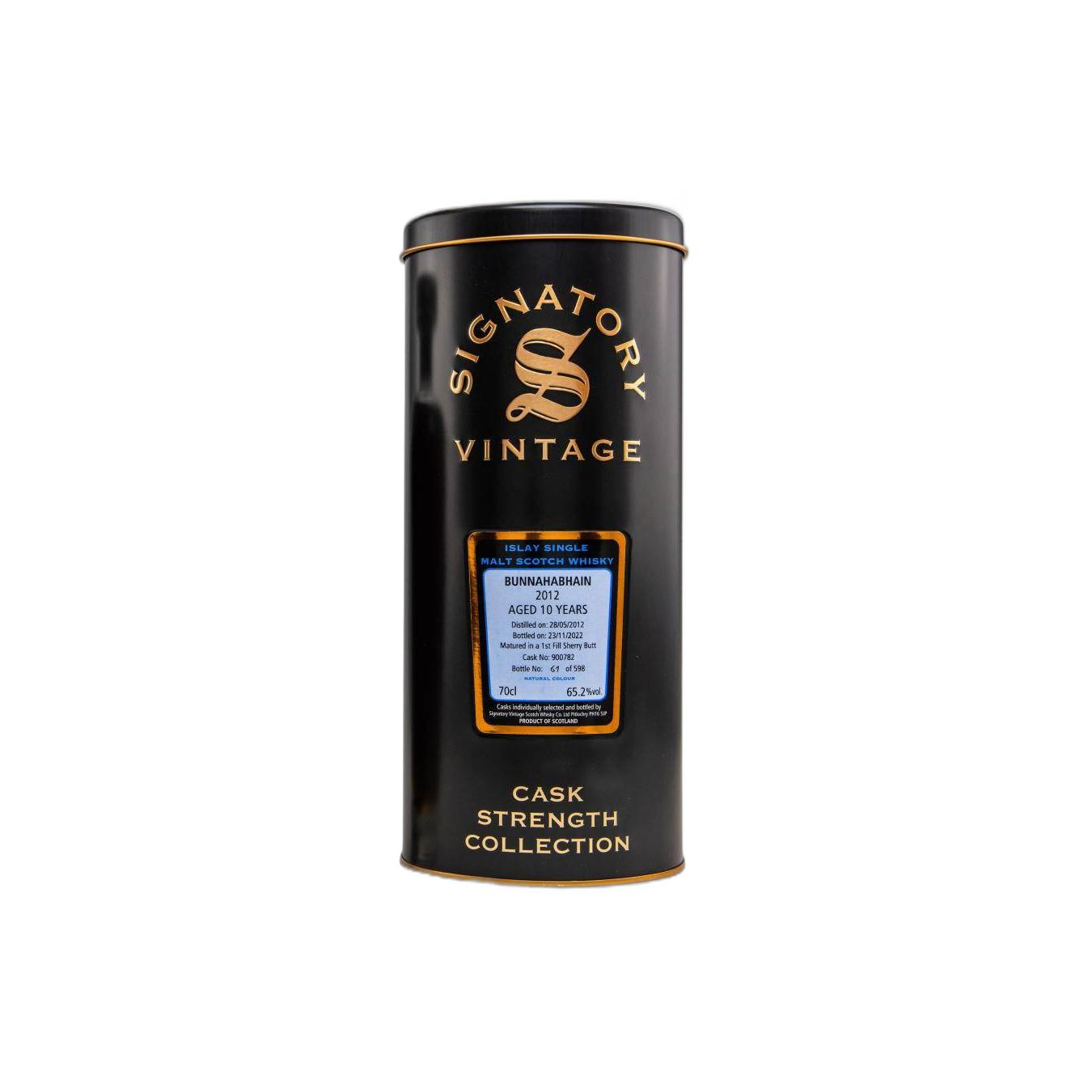 Bunnahabhain Cask Strength Collection 2012 10 Years Single Malt Whisky 3