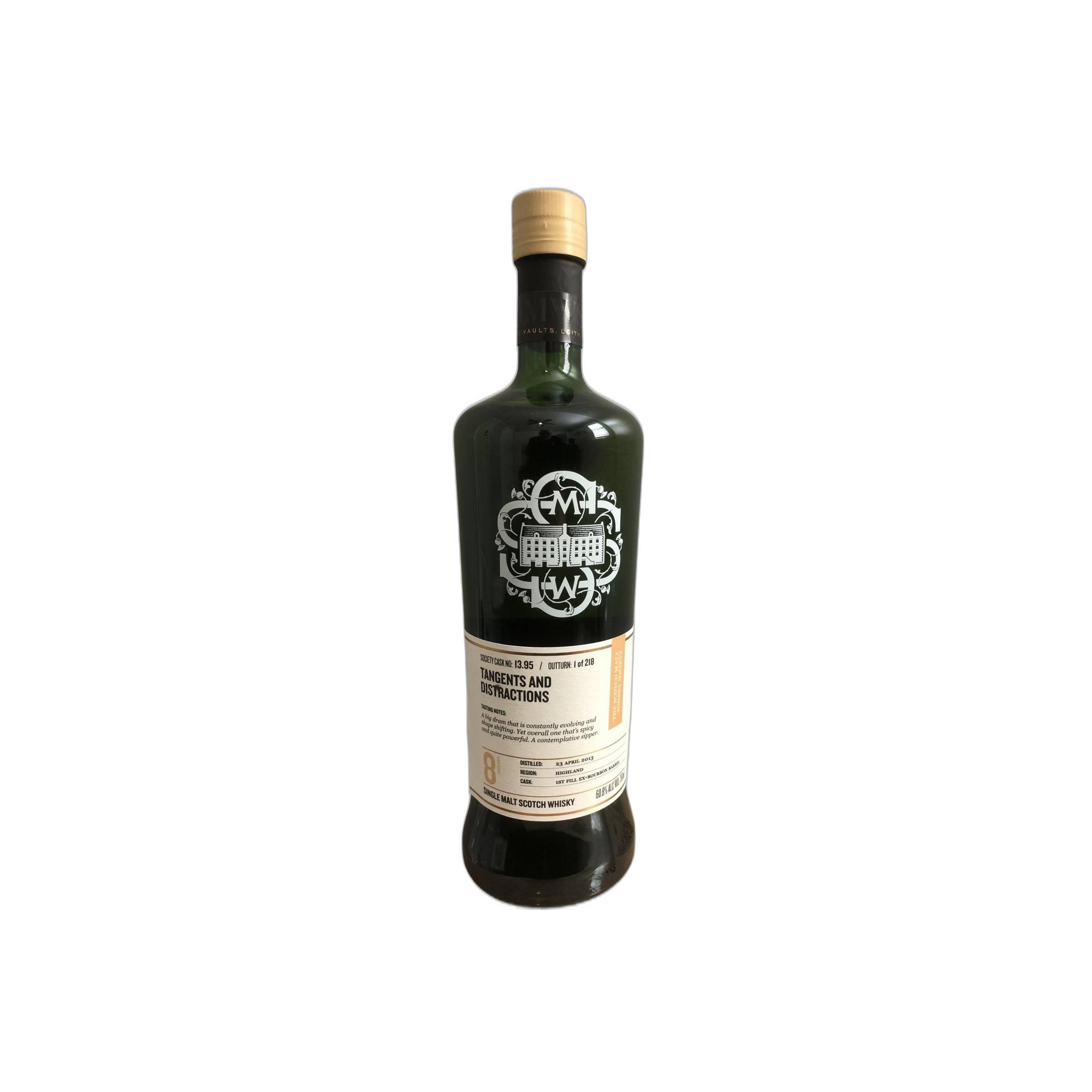The Scotch Malt Whisky Society 2013 8 Years Single Malt Whisky