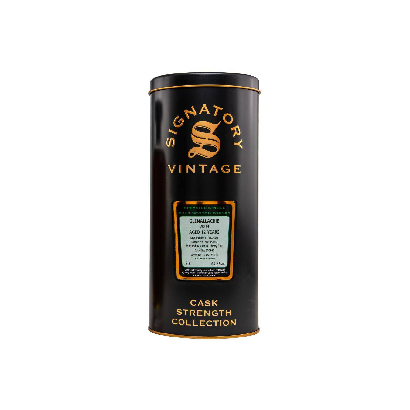 The GlenAllachie Cask Strength Collection 2009 12 Years Single Malt Whisky 2
