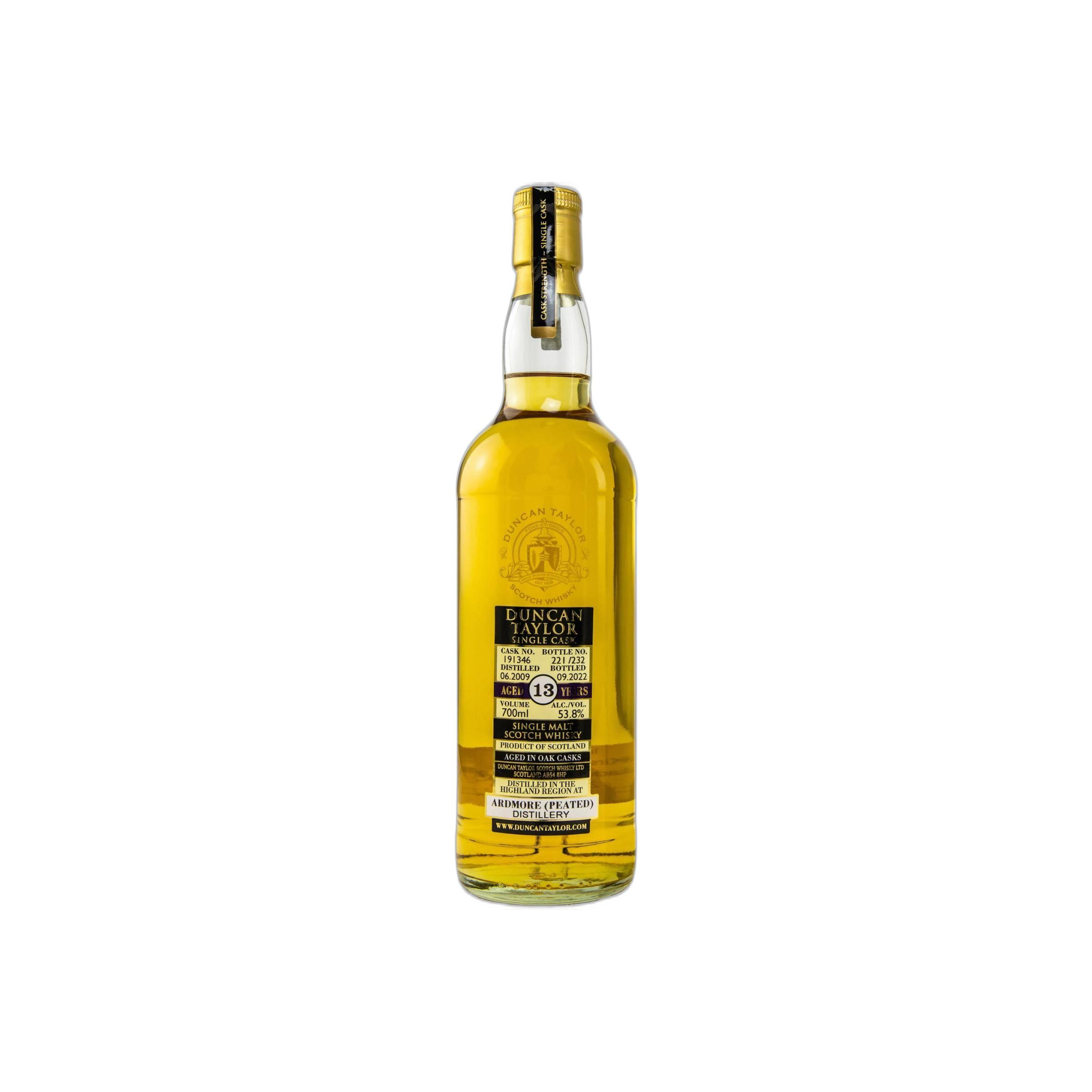 Ardmore Single Cask 2009 13 Years Single Malt Whisky