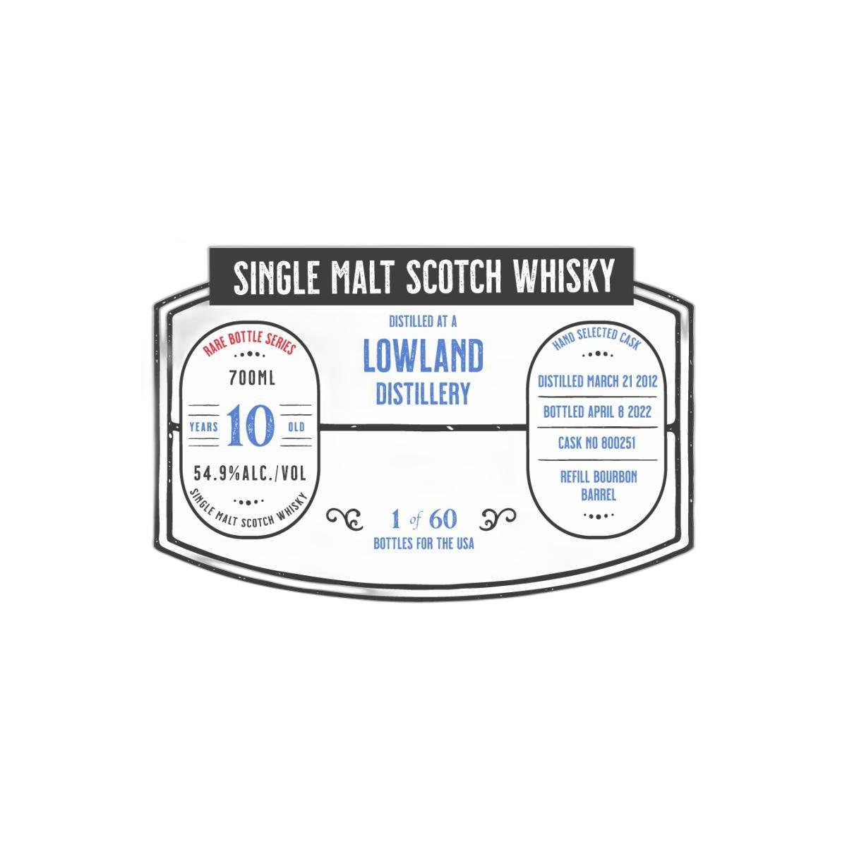 A Lowland Distillery 2012 DrHu 2