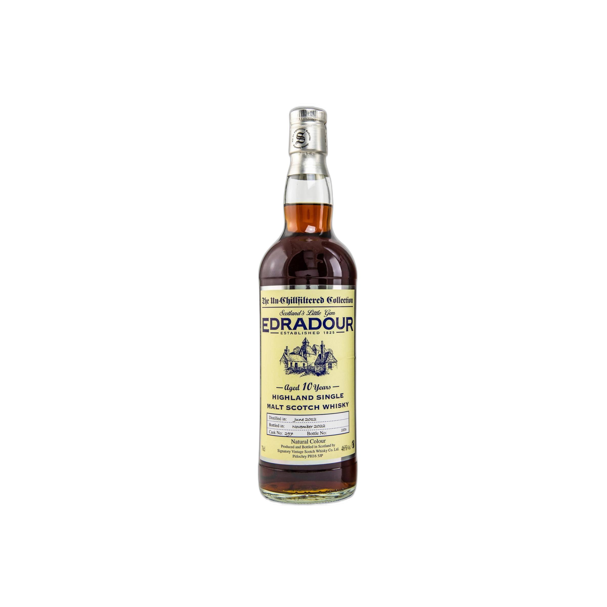 Edradour The Un-Chillfiltered Collection 2012 10 Years Single Malt Whisky