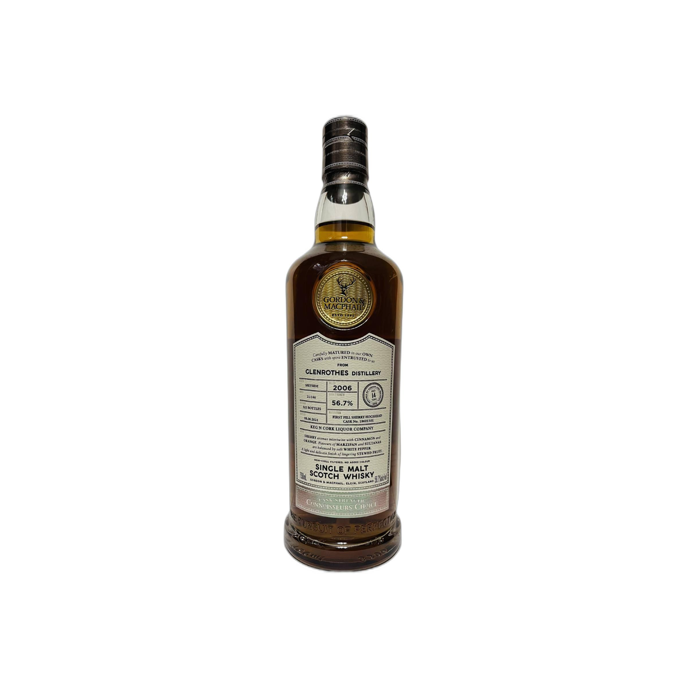The Glenrothes Connoisseurs Choice - Cask Strength 2006 14 Years Single Malt Whisky