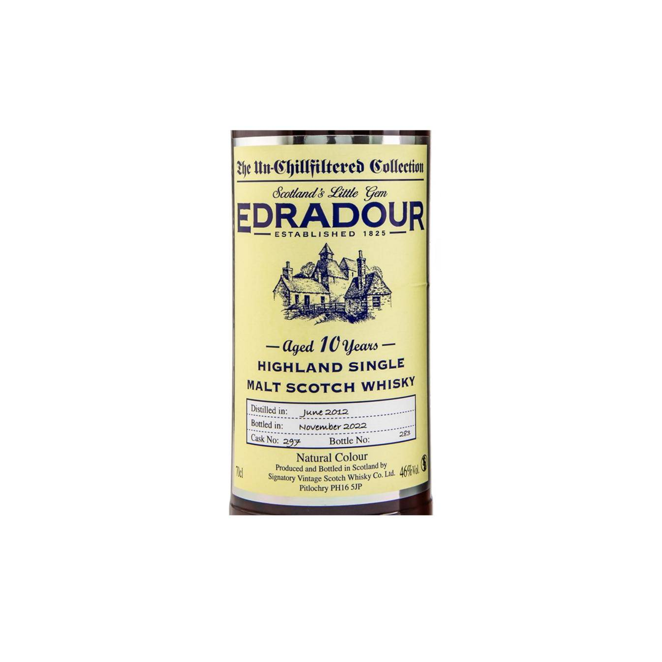 Edradour The Un-Chillfiltered Collection 2012 10 Years Single Malt Whisky 2