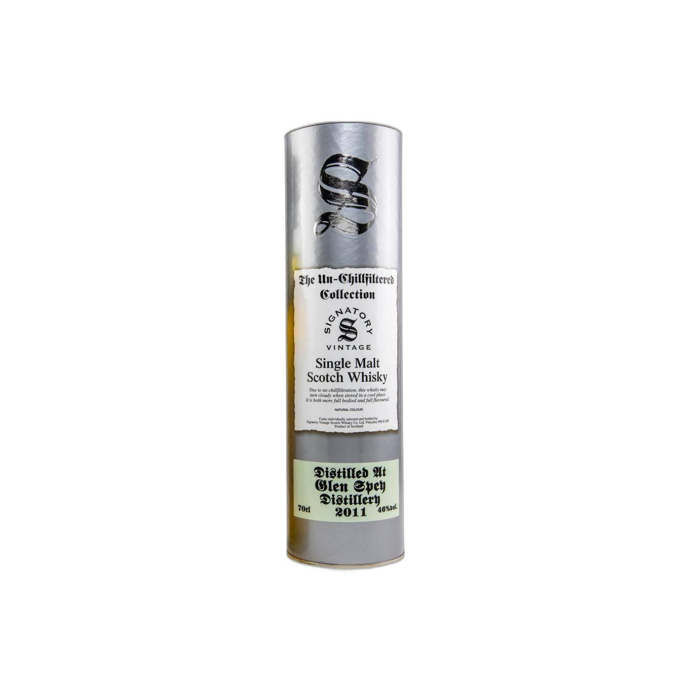 Glen Spey The Un-Chillfiltered Collection 2011 11 Years Single Malt Whisky 3