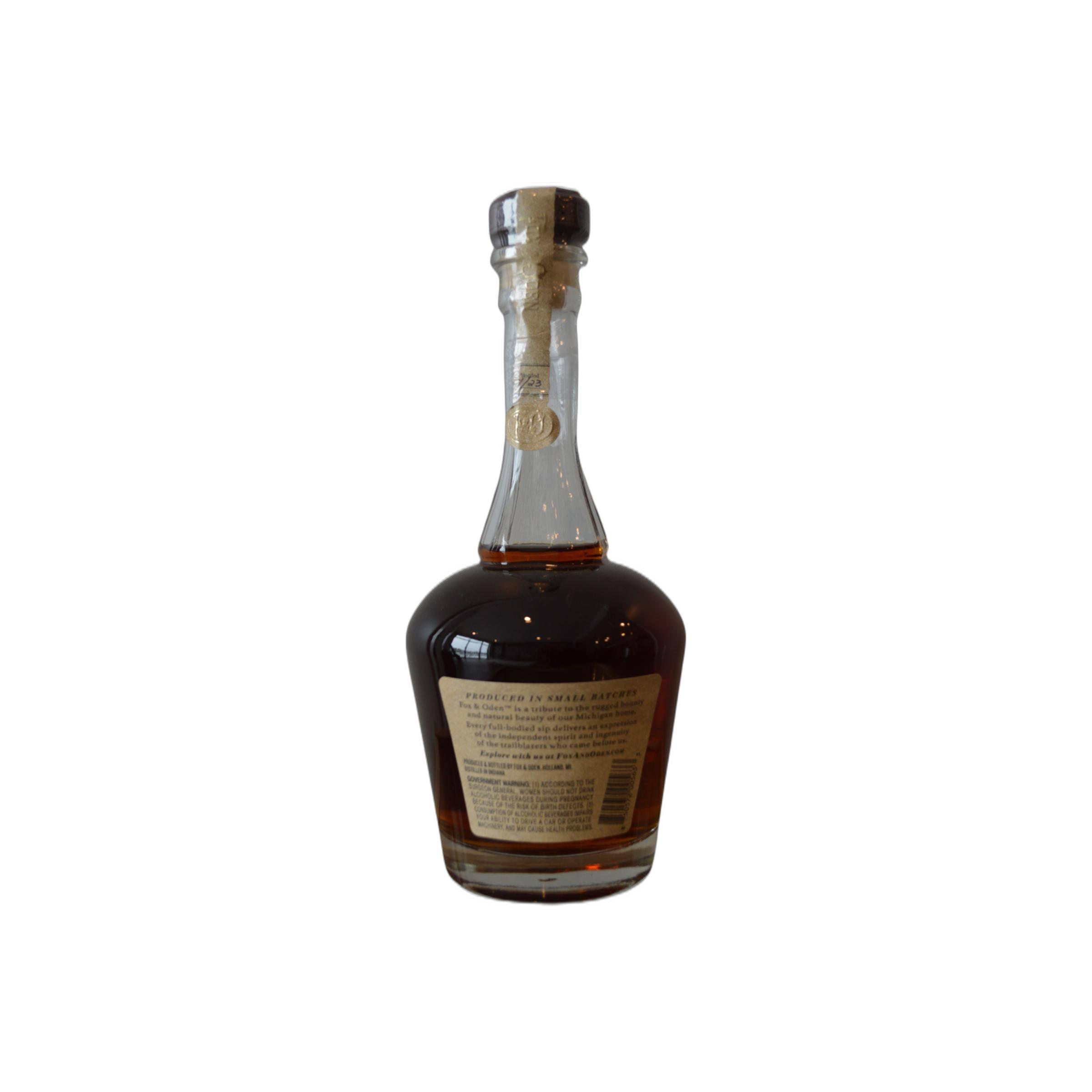 Fox & Oden Double Oaked Straight Bourbon Whiskey 2