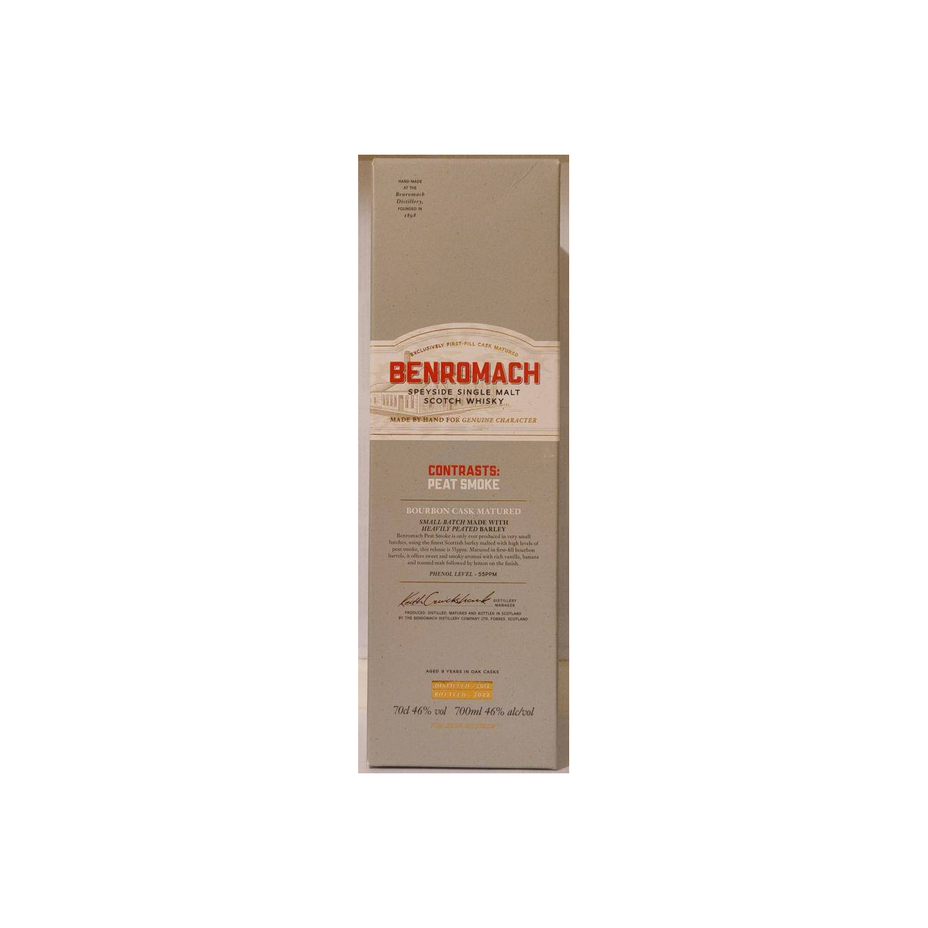Benromach 2012 9 Years Single Malt Whisky 2