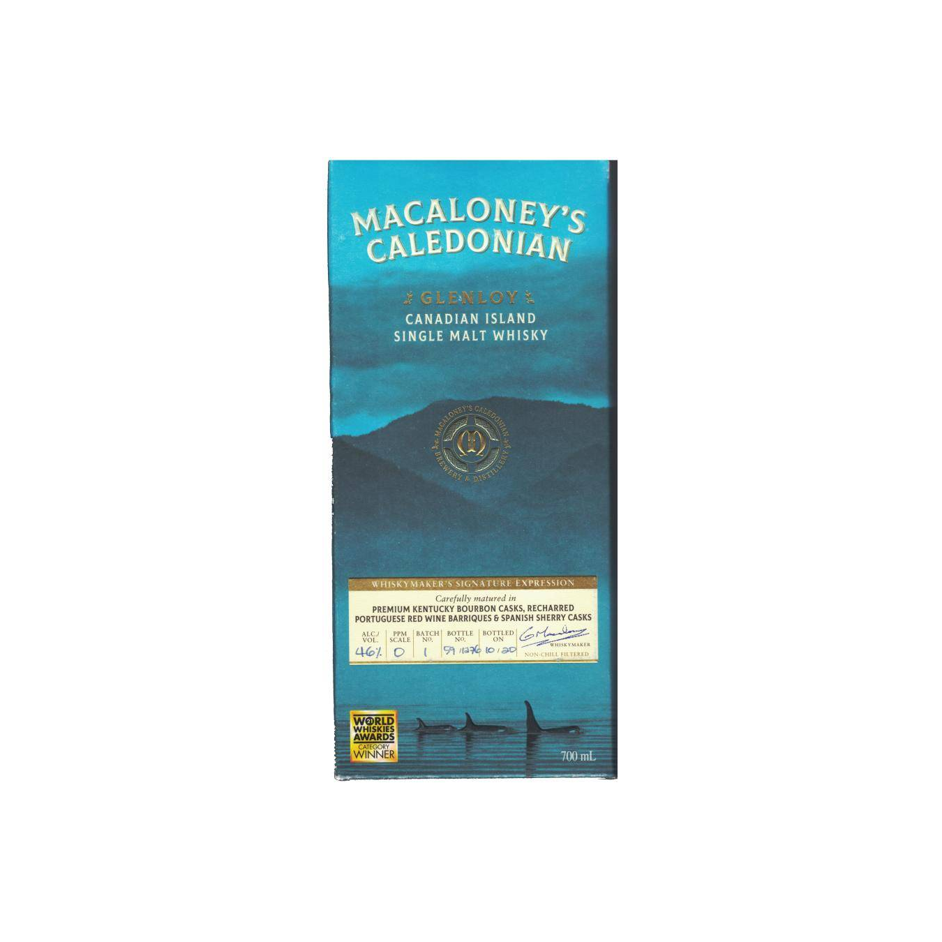 Macaloney's Single Malt Whisky 3