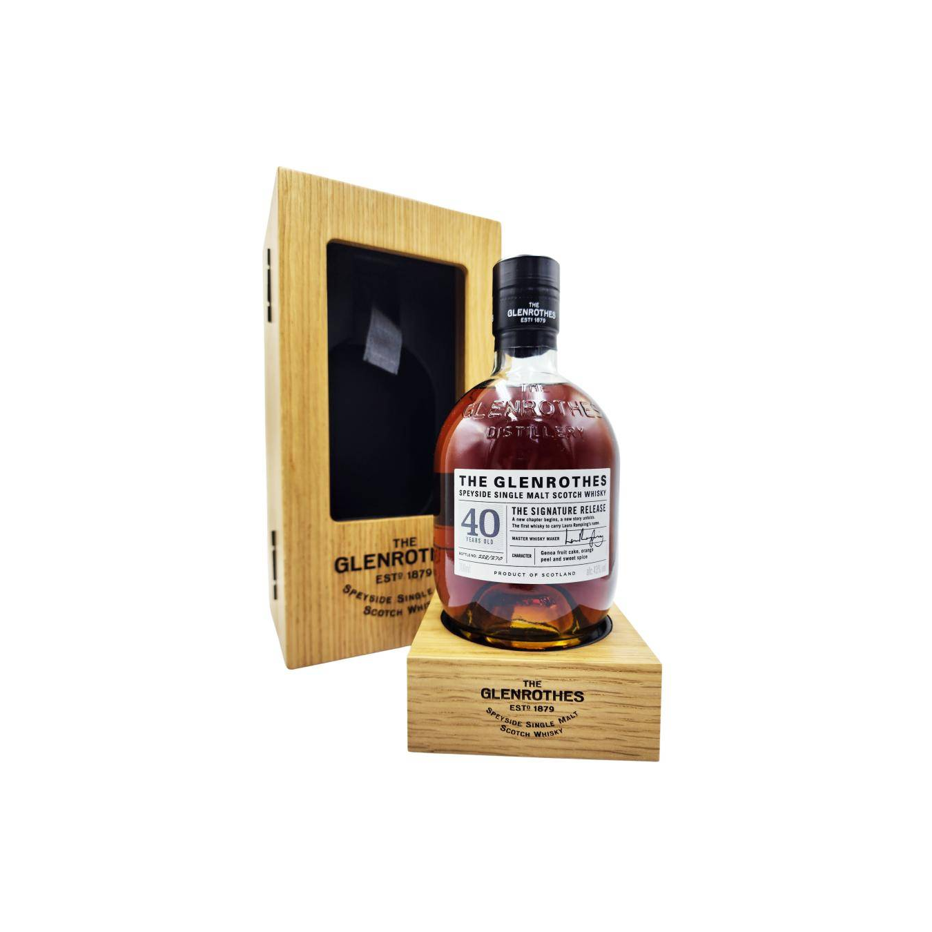 The Glenrothes 40 Years Single Malt Whisky