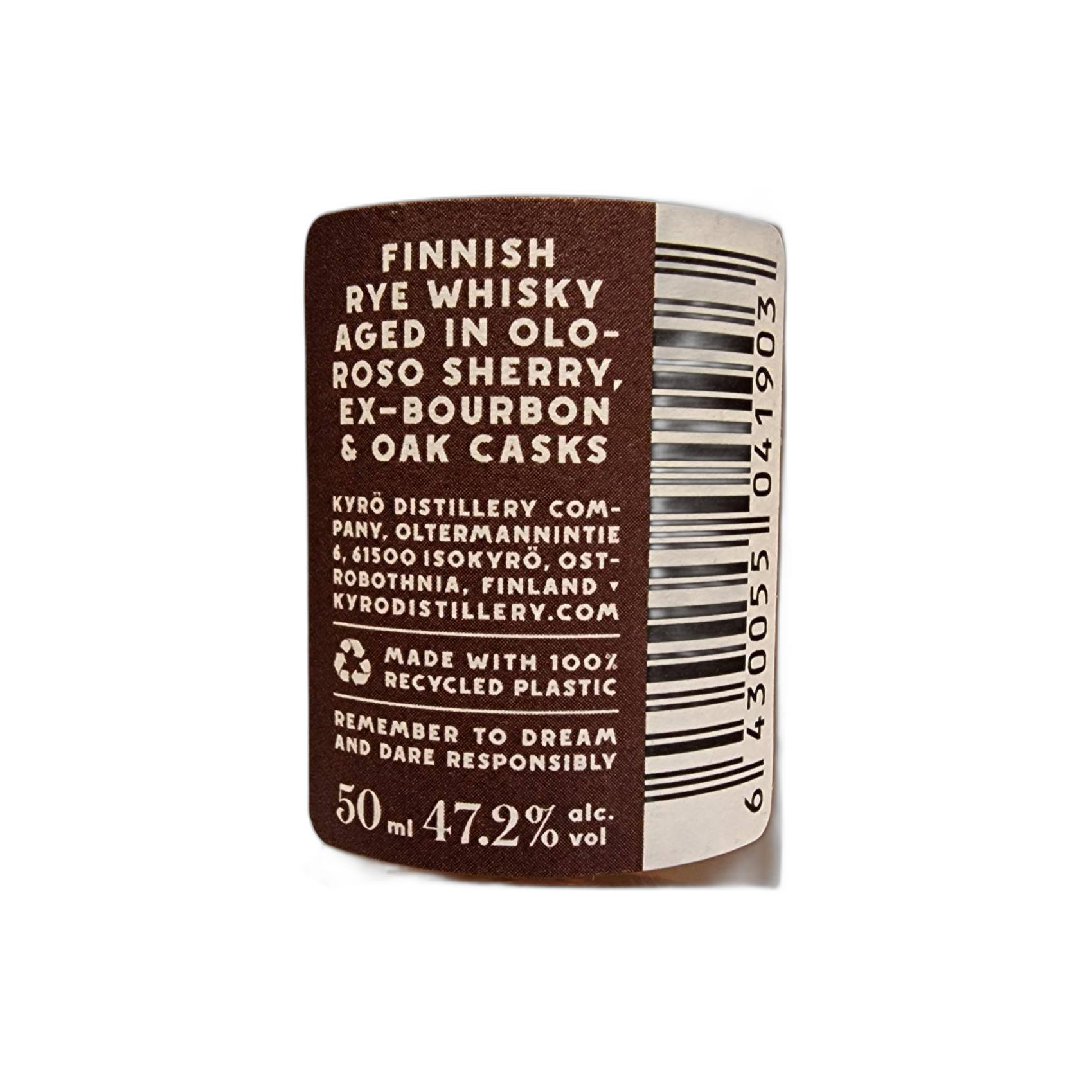 Kyrö Malt Oloroso Finish 2