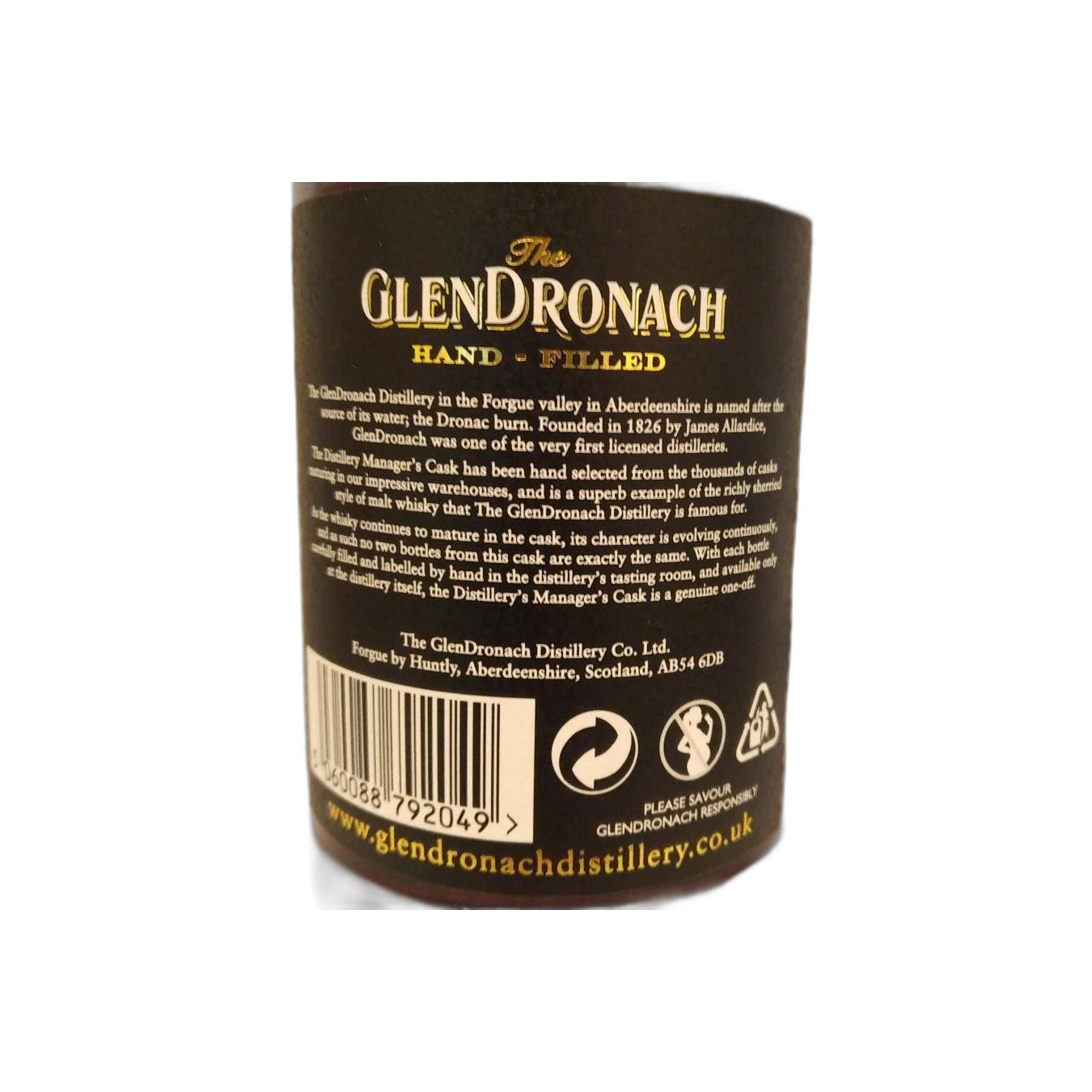 GlenDronach 1993 29 Years Single Malt Whisky 3
