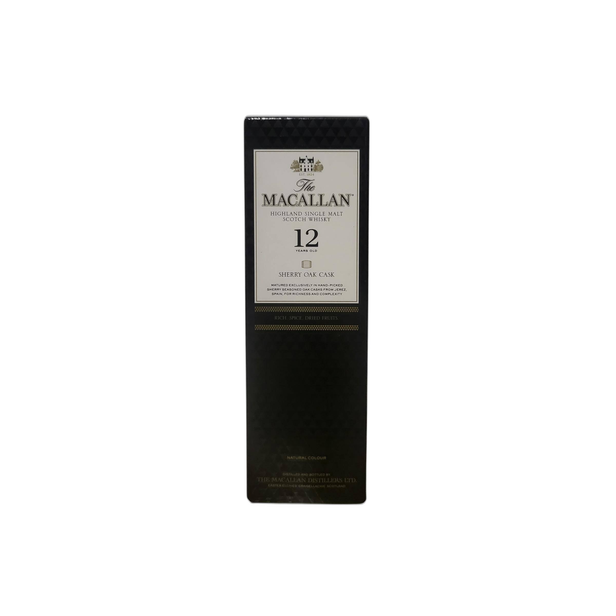 The Macallan 12 Years Single Malt Whisky 2
