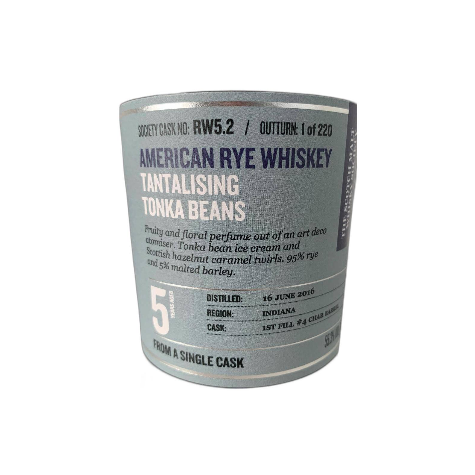 The Scotch Malt Whisky Society 2016 5 Years Rye Whisky 3