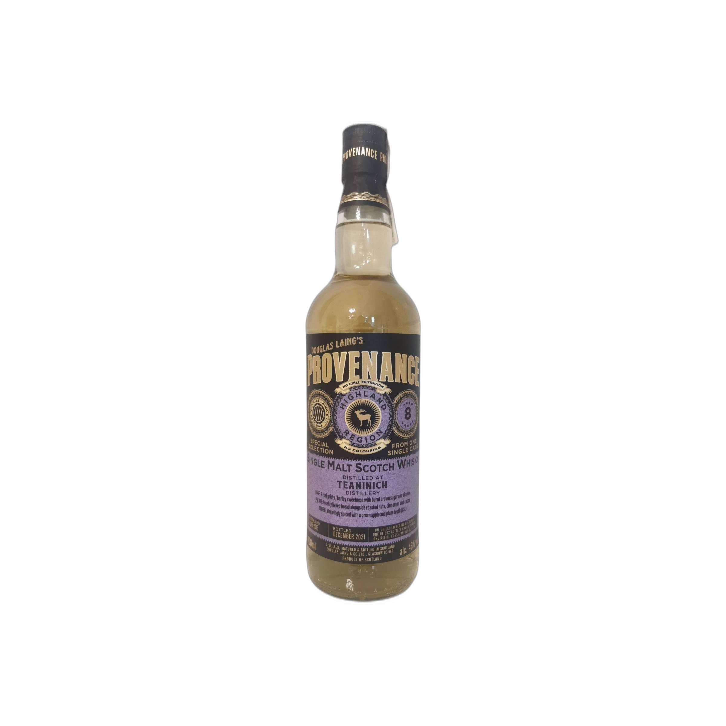 Teaninich 2013 8 Years Single Malt Whisky