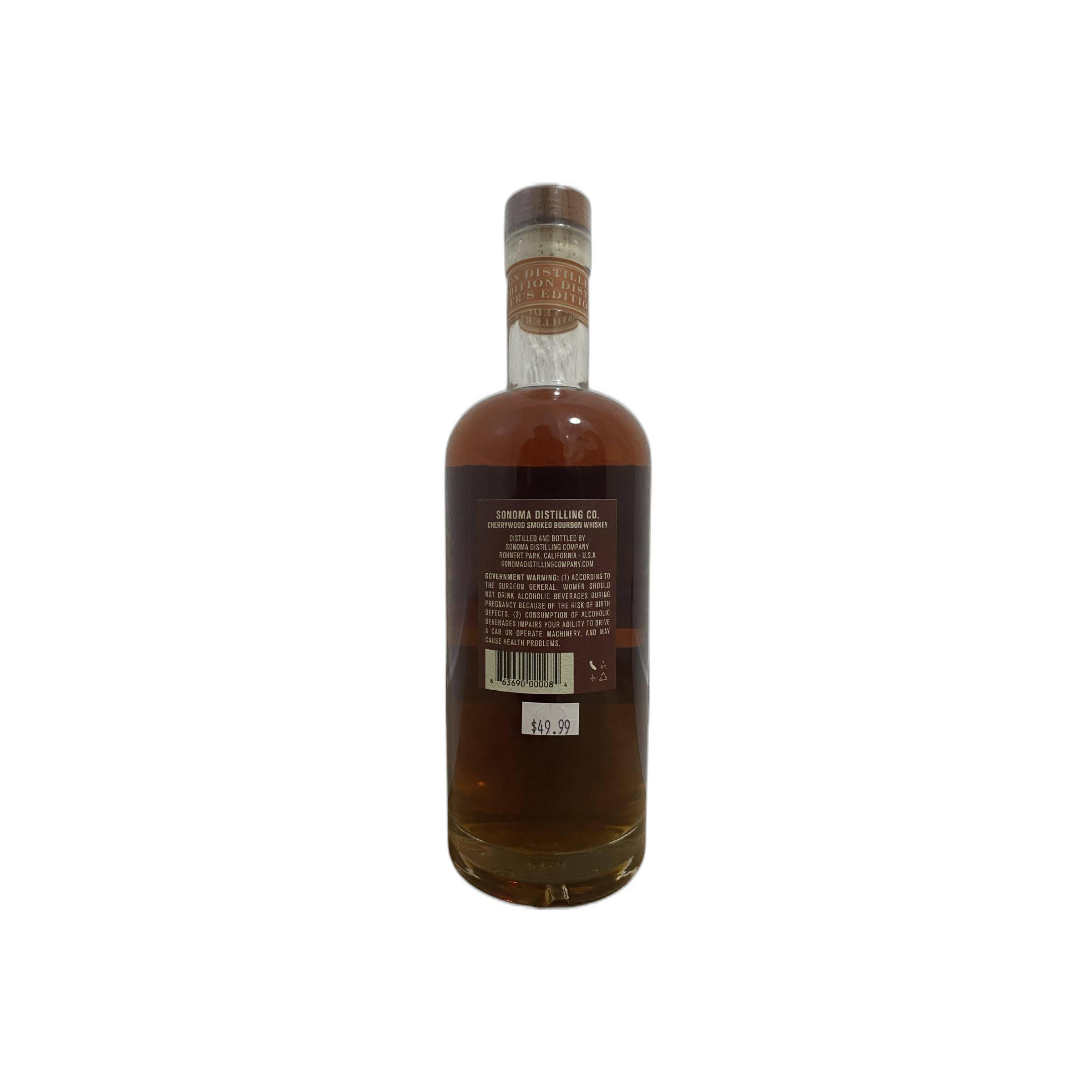Sonoma County Cherrywood Smoked Bourbon