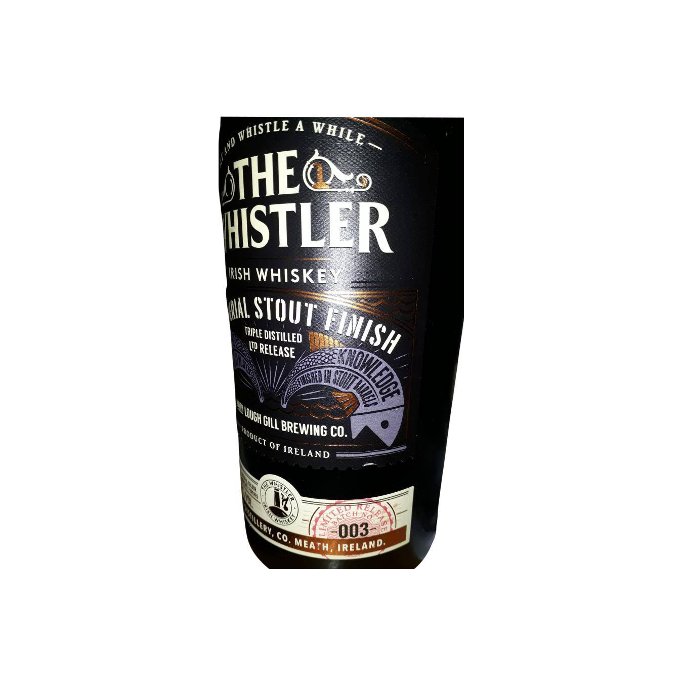 The Whistler Imperial Stout Finish BoD
