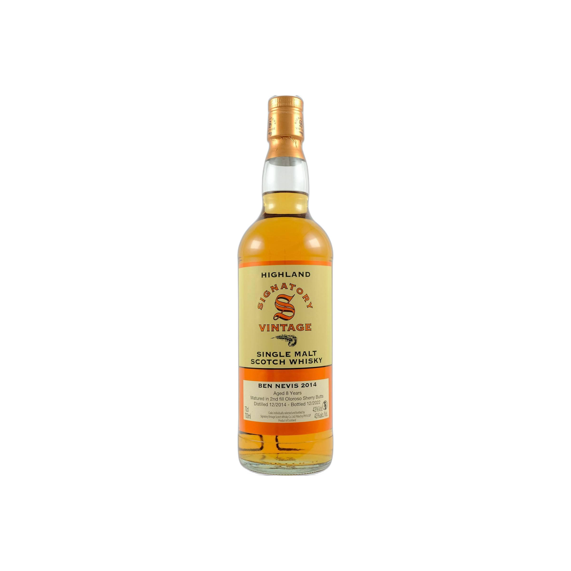 Ben Nevis Vintage Collection 2014 8 Years Single Malt Whisky