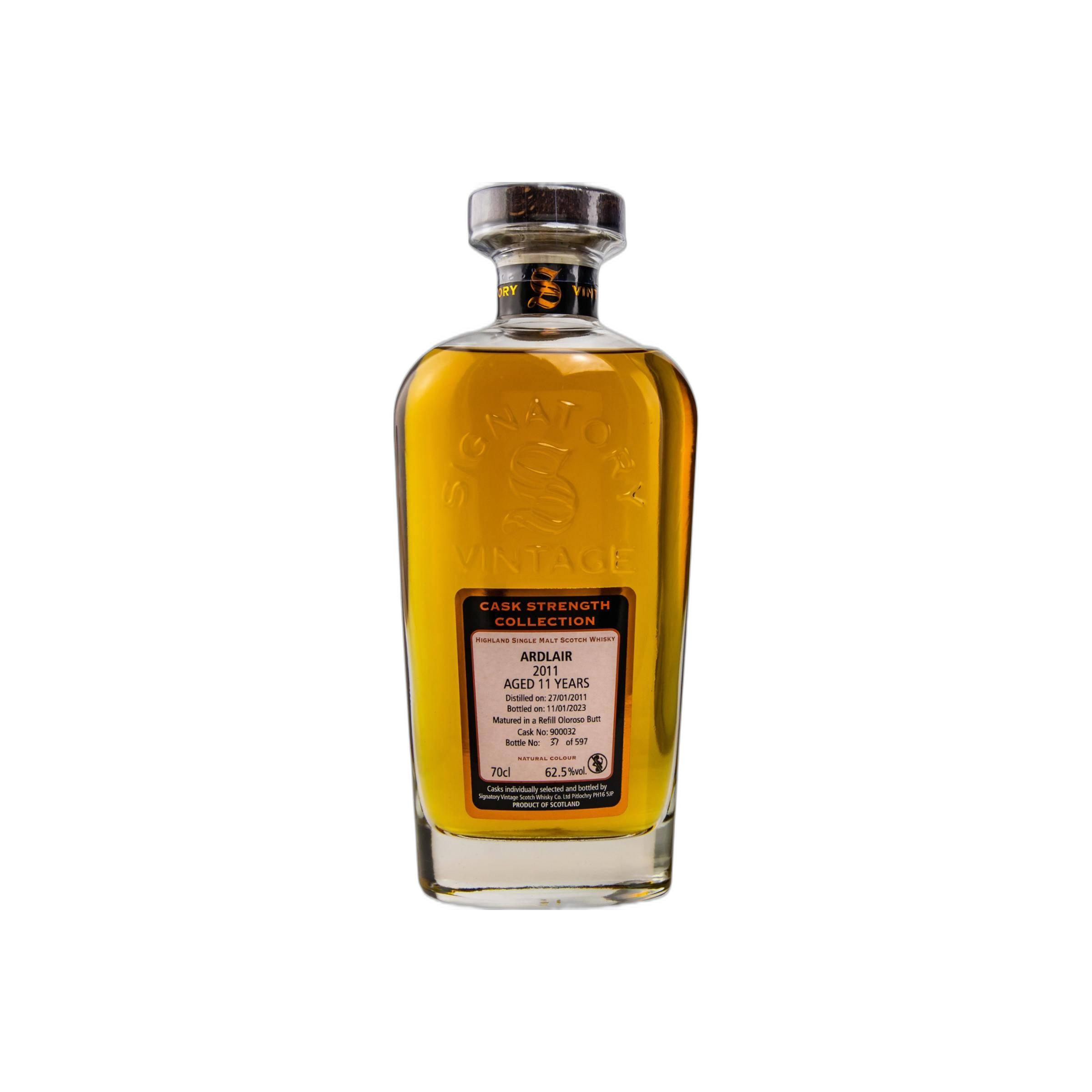 Ardmore Cask Strength Collection 2011 11 Years Single Malt Whisky