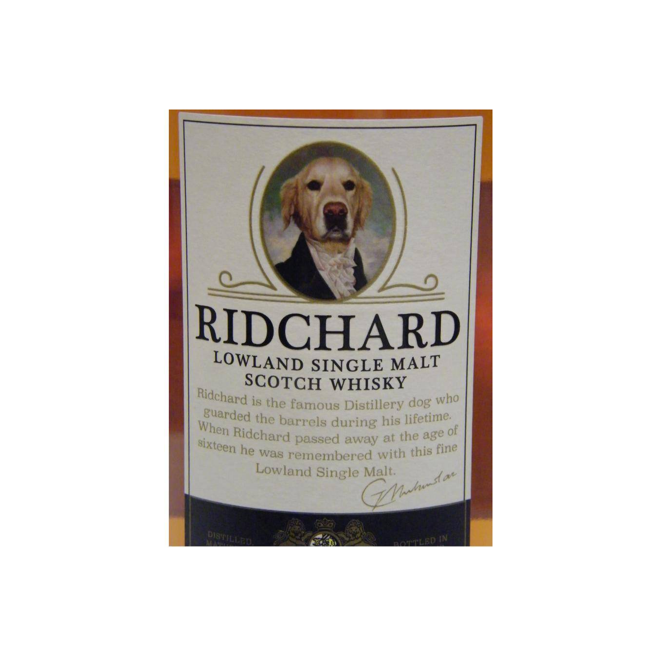 Ridchard Lowland Single Malt Scotch Whisky 2