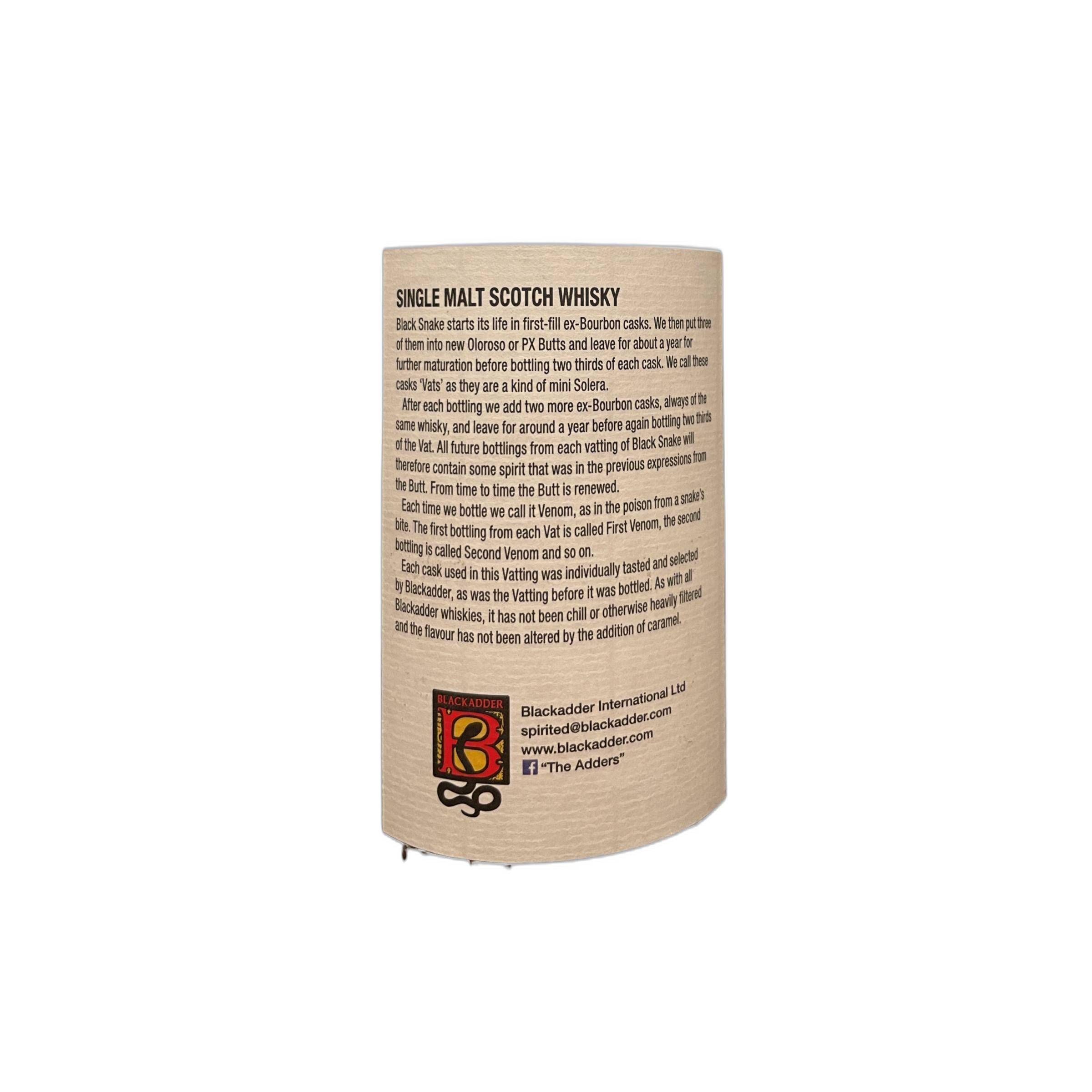 Blackadder Single Malt Whisky 3