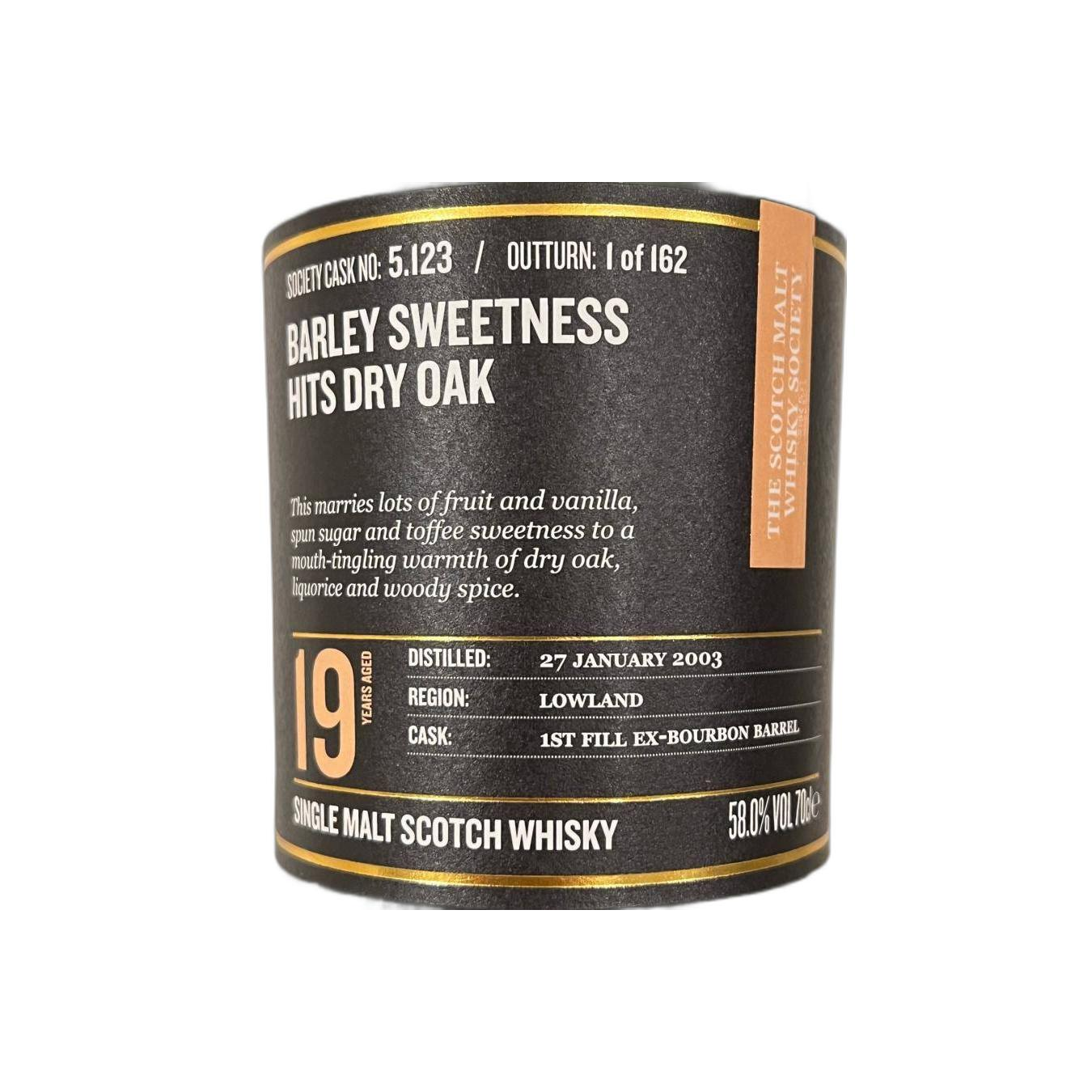 The Scotch Malt Whisky Society 2003 19 Years Single Malt Whisky 2