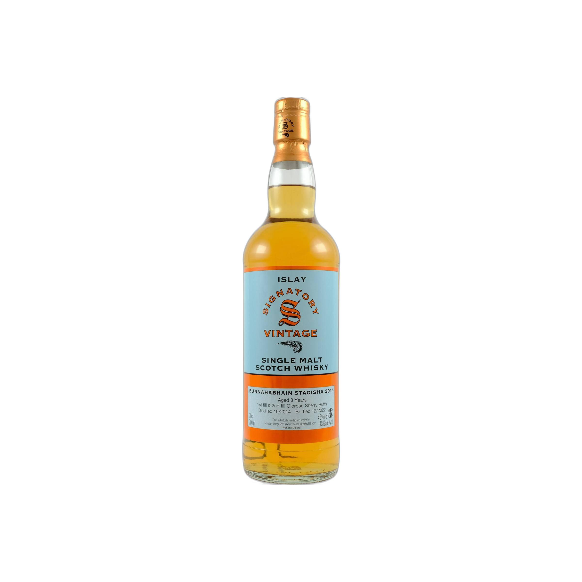 Bunnahabhain 2014 8 Years Single Malt Whisky