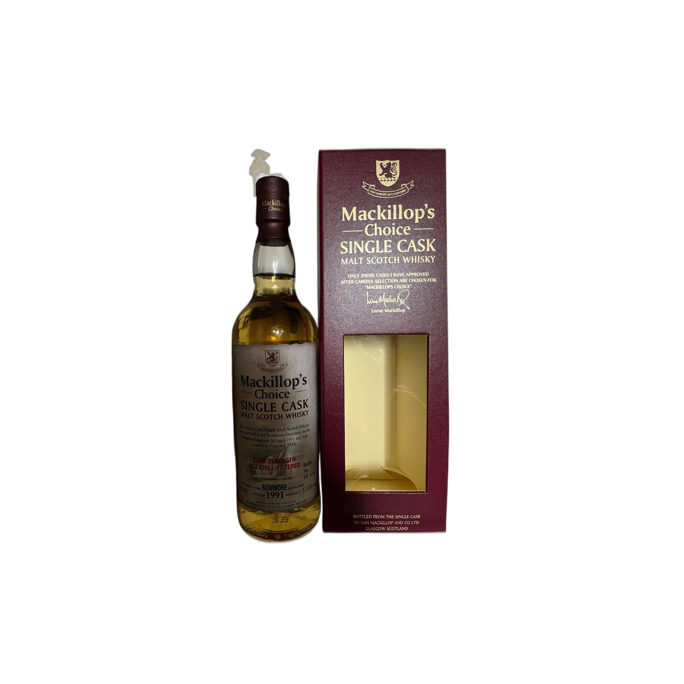 Bowmore 1991 26 Years Single Malt Whisky