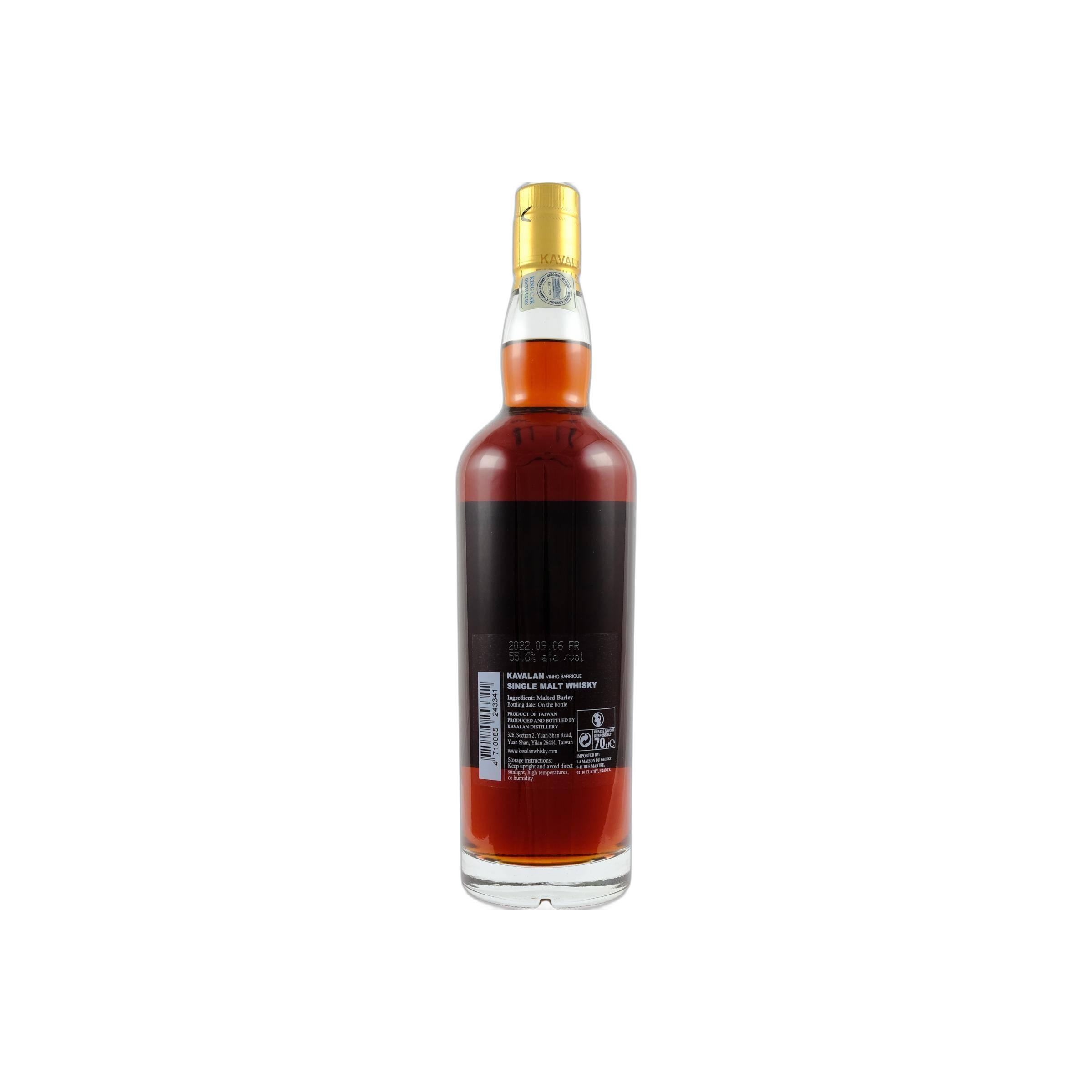 Kavalan Vinho Barrique 2015 6 Years Single Malt Whisky 2