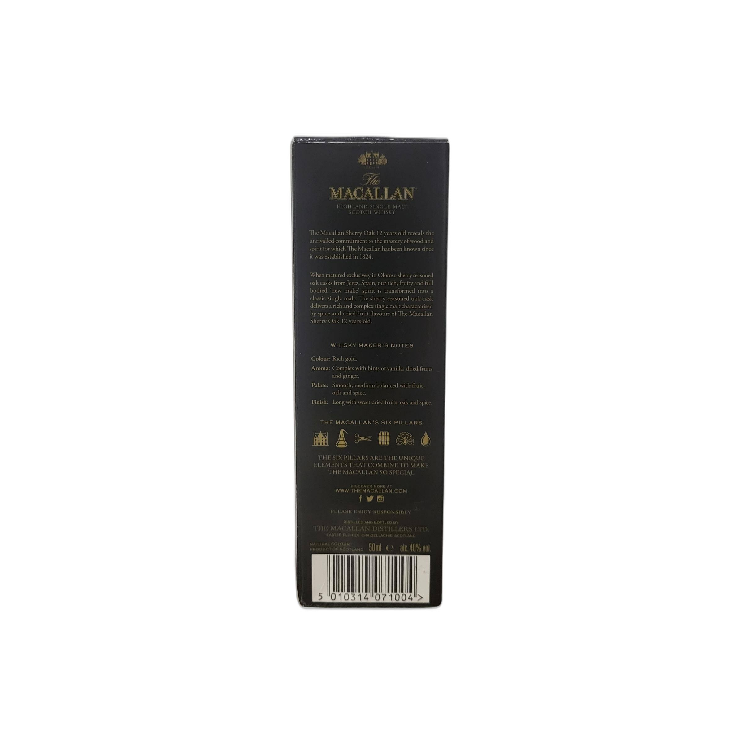 The Macallan 12 Years Single Malt Whisky 3