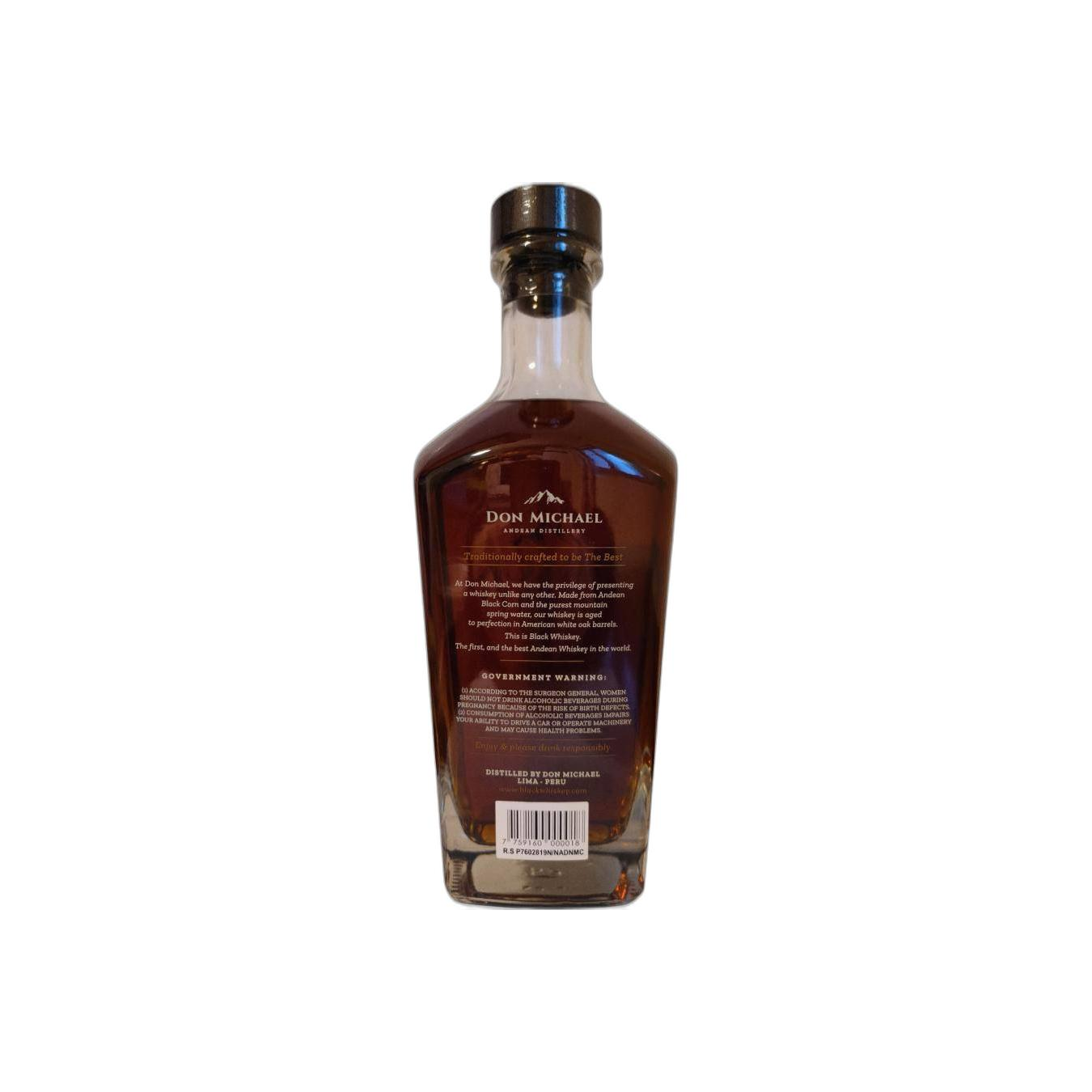 Black Whiskey Andean Black Corn Whiskey 2