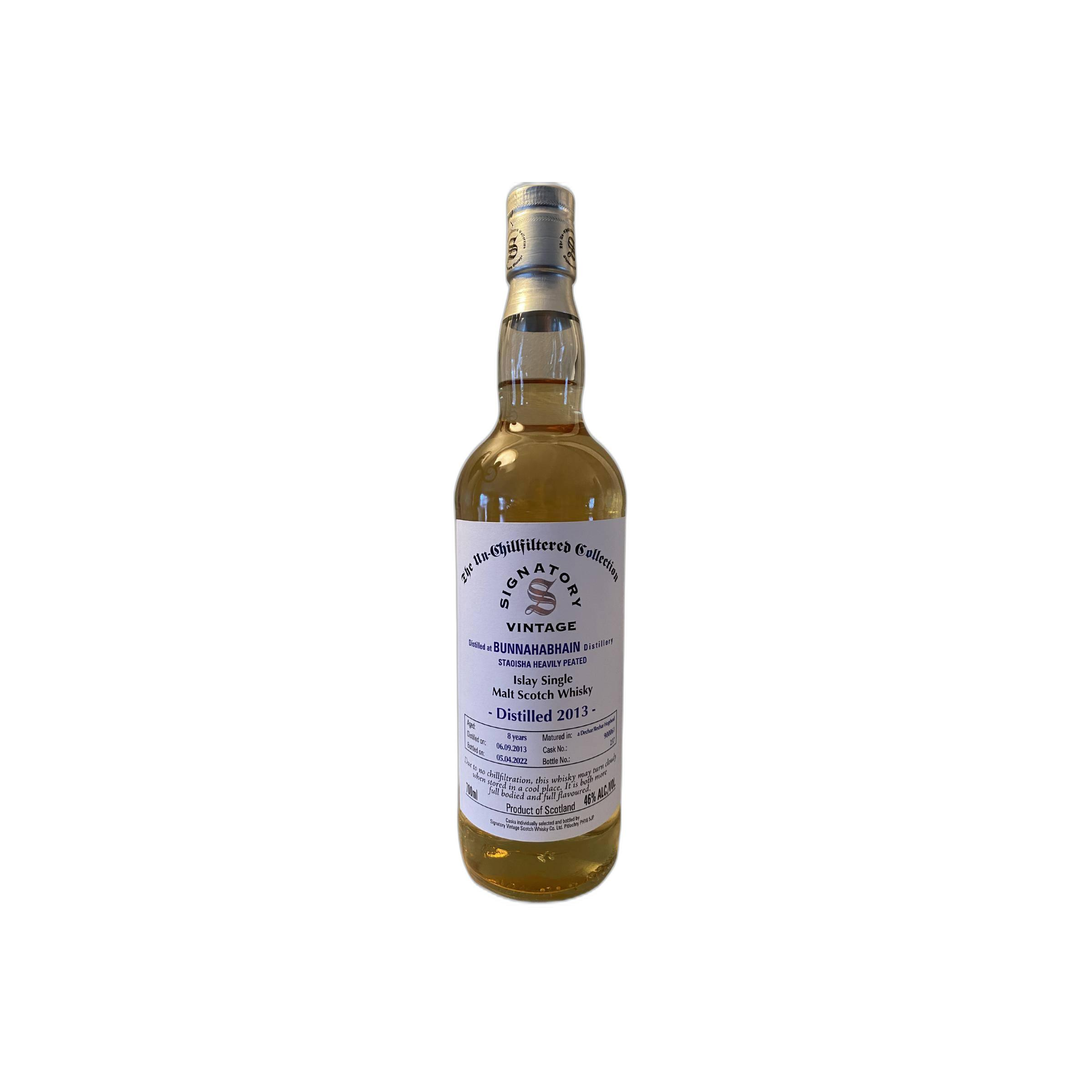 Bunnahabhain 2013 8 Years Single Malt Whisky